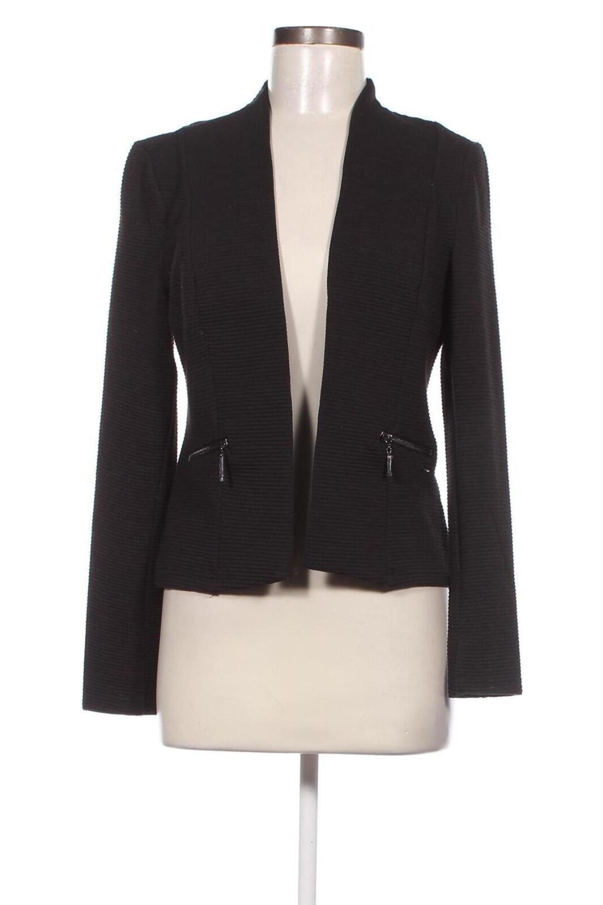 Дамско сако Tom Tailor, Размер M, Цвят Черен, Цена 54,80 лв.
