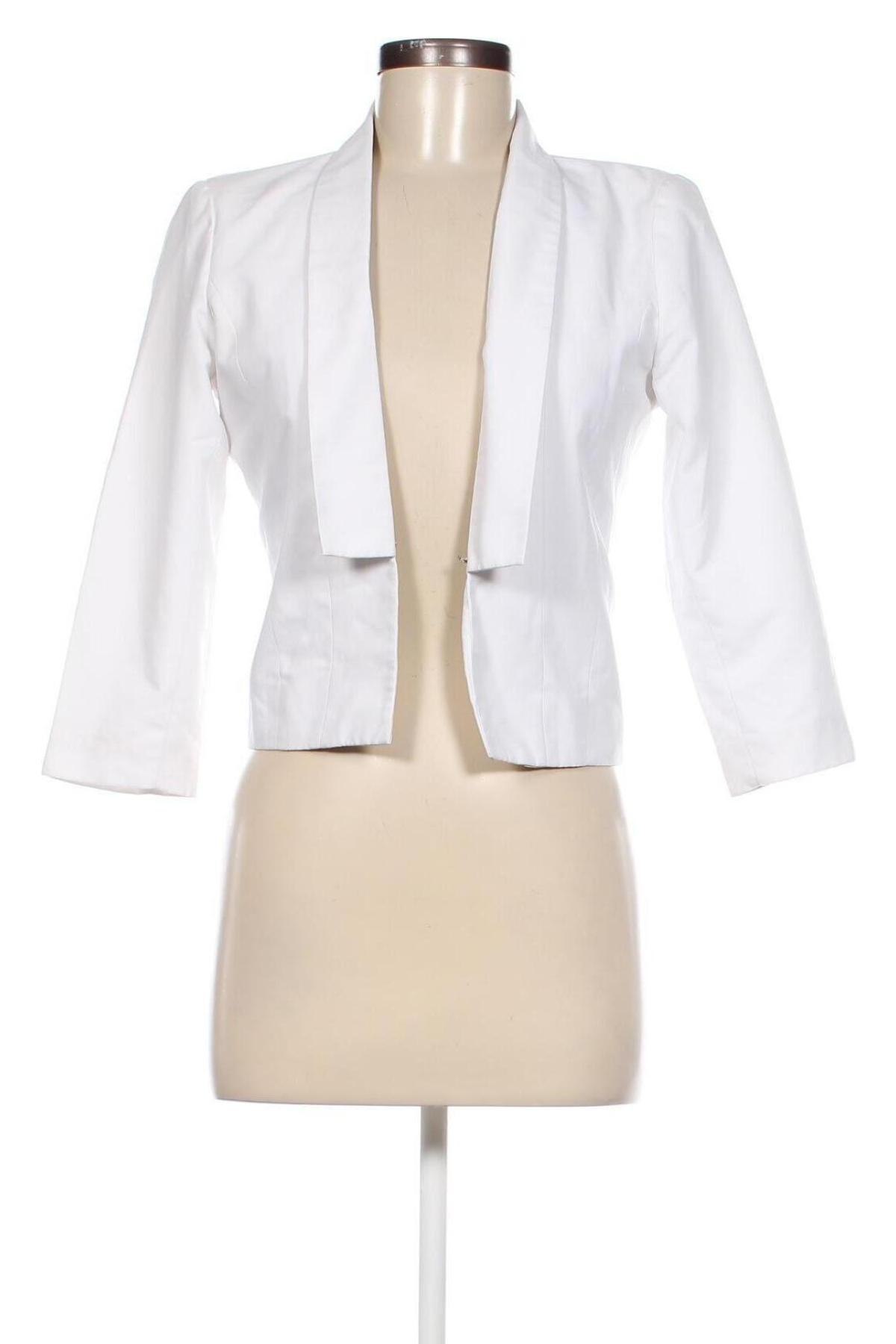 Γυναικείο σακάκι VILA, Μέγεθος S, Χρώμα Λευκό, Τιμή 20,97 €