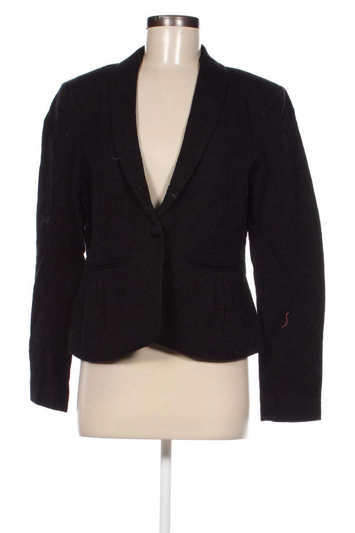 Γυναικείο σακάκι VILA, Μέγεθος L, Χρώμα Μαύρο, Τιμή 47,52 €