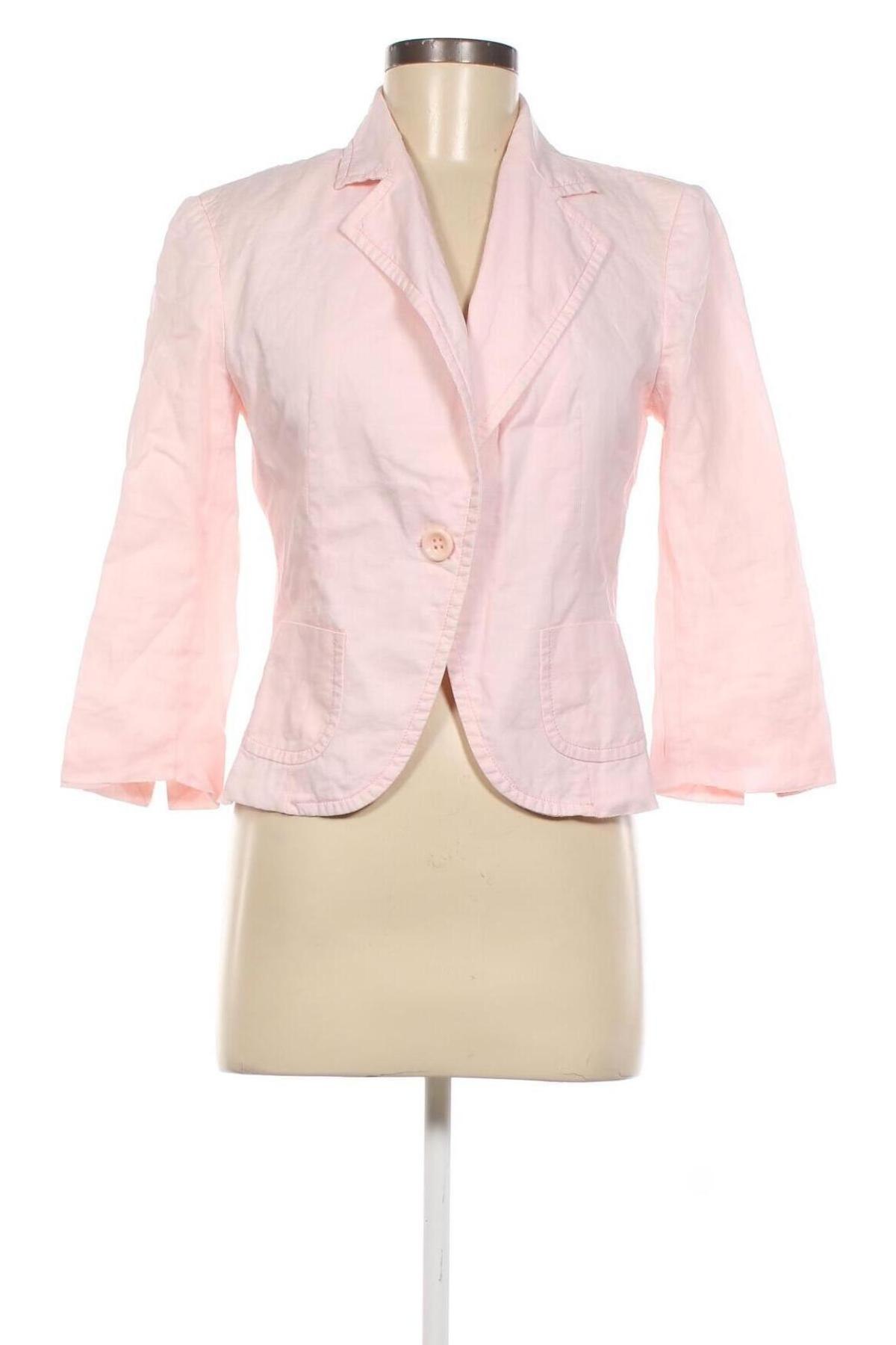 Дамско сако Zara, Размер M, Цвят Розов, Цена 28,80 лв.