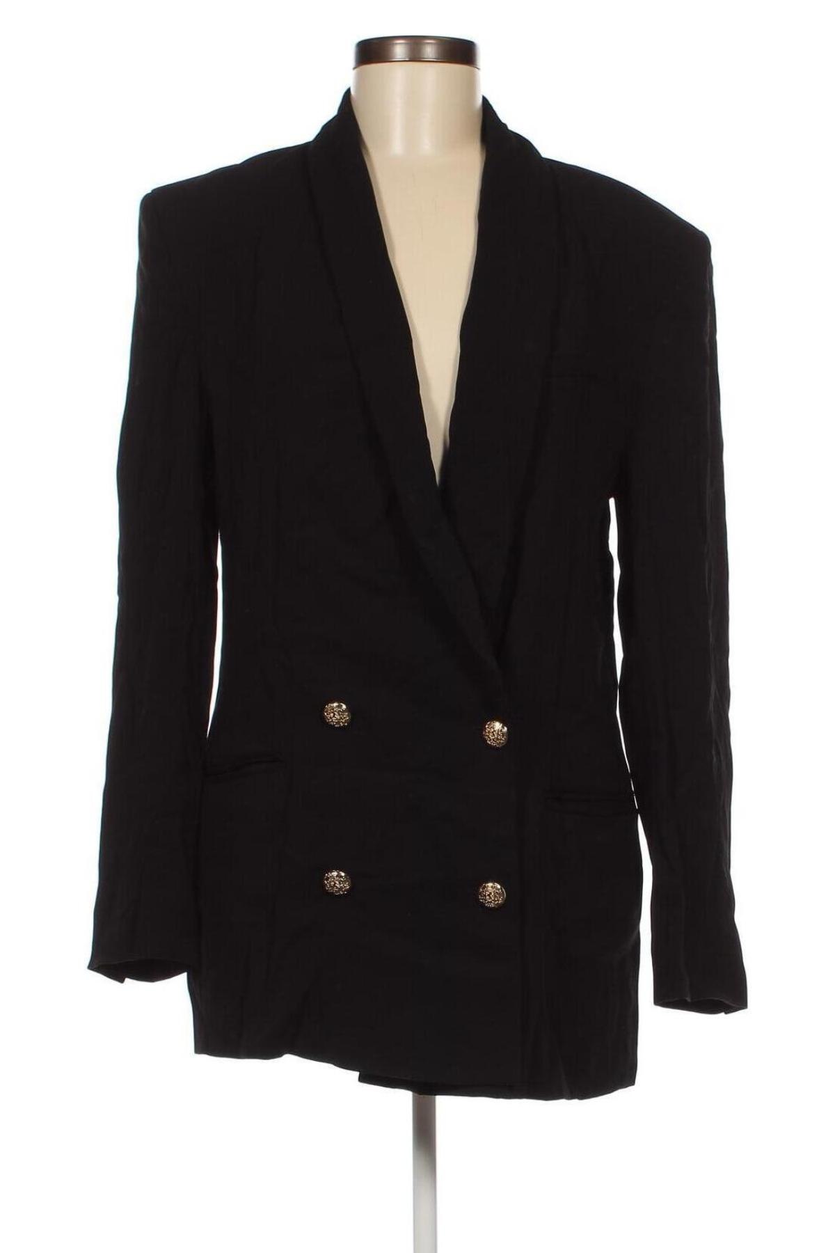 Γυναικείο σακάκι Zara, Μέγεθος S, Χρώμα Μαύρο, Τιμή 29,69 €