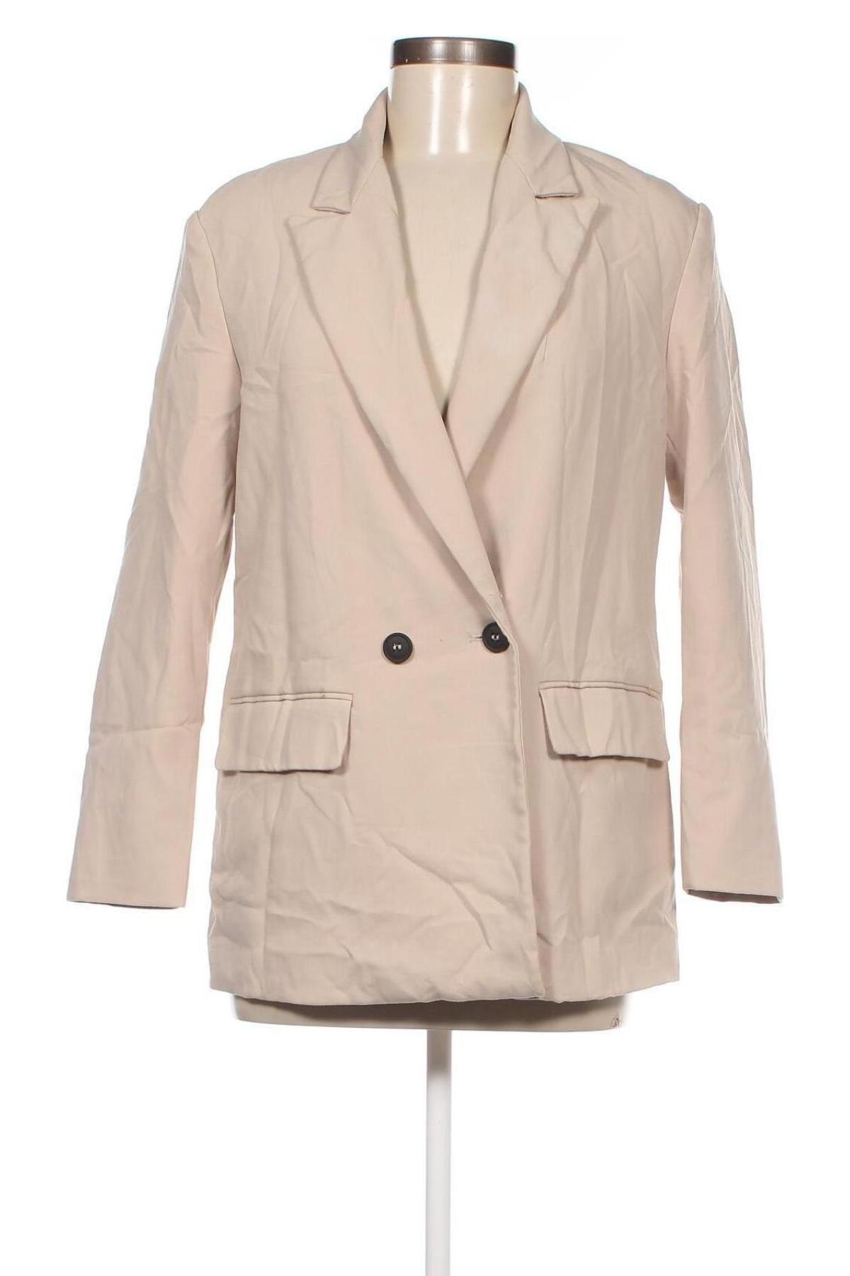 Damen Blazer Zara, Größe XS, Farbe Beige, Preis 33,40 €
