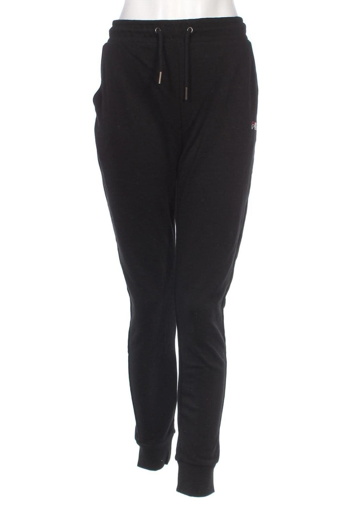 Γυναικείο αθλητικό παντελόνι FILA, Μέγεθος L, Χρώμα Μαύρο, Τιμή 55,70 €