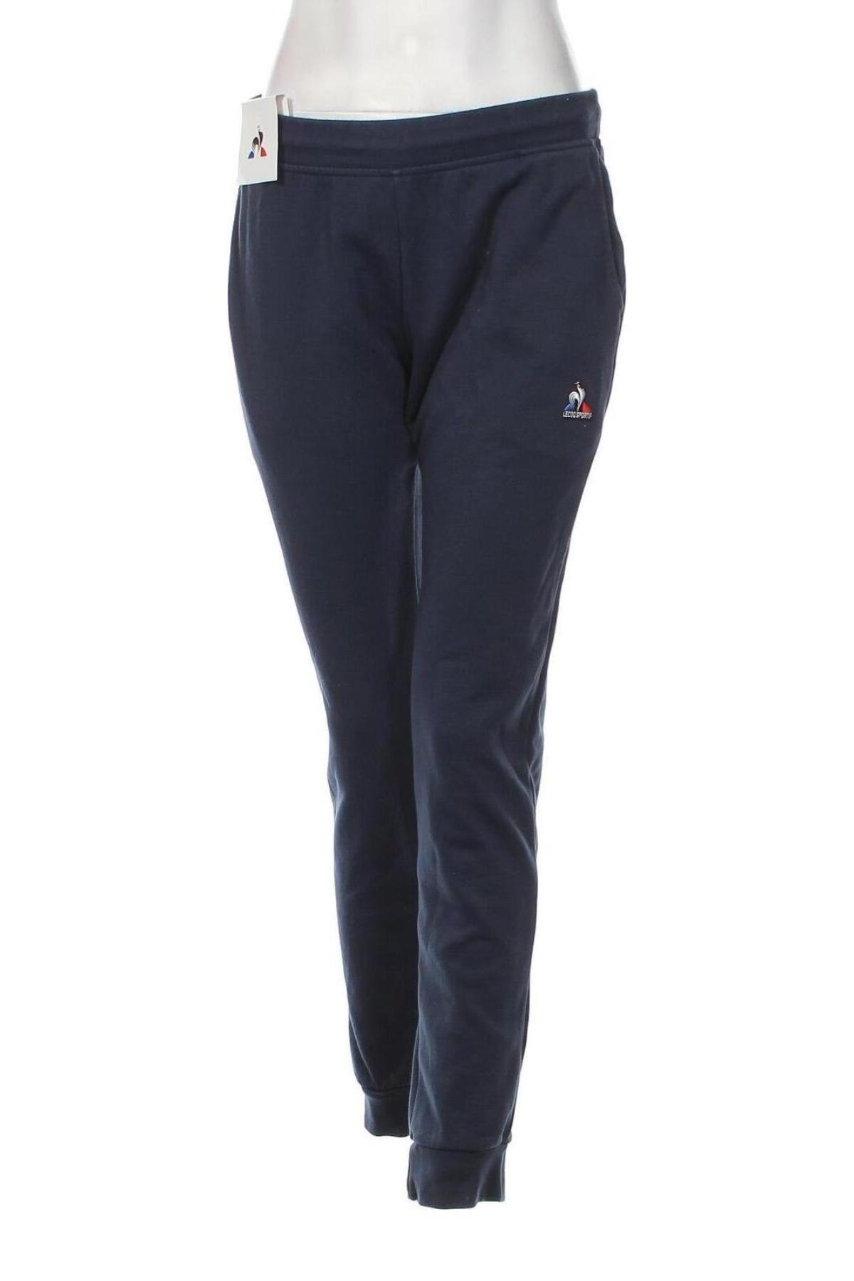 Pantaloni trening de femei Le Coq Sportif, Mărime M, Culoare Albastru, Preț 168,26 Lei