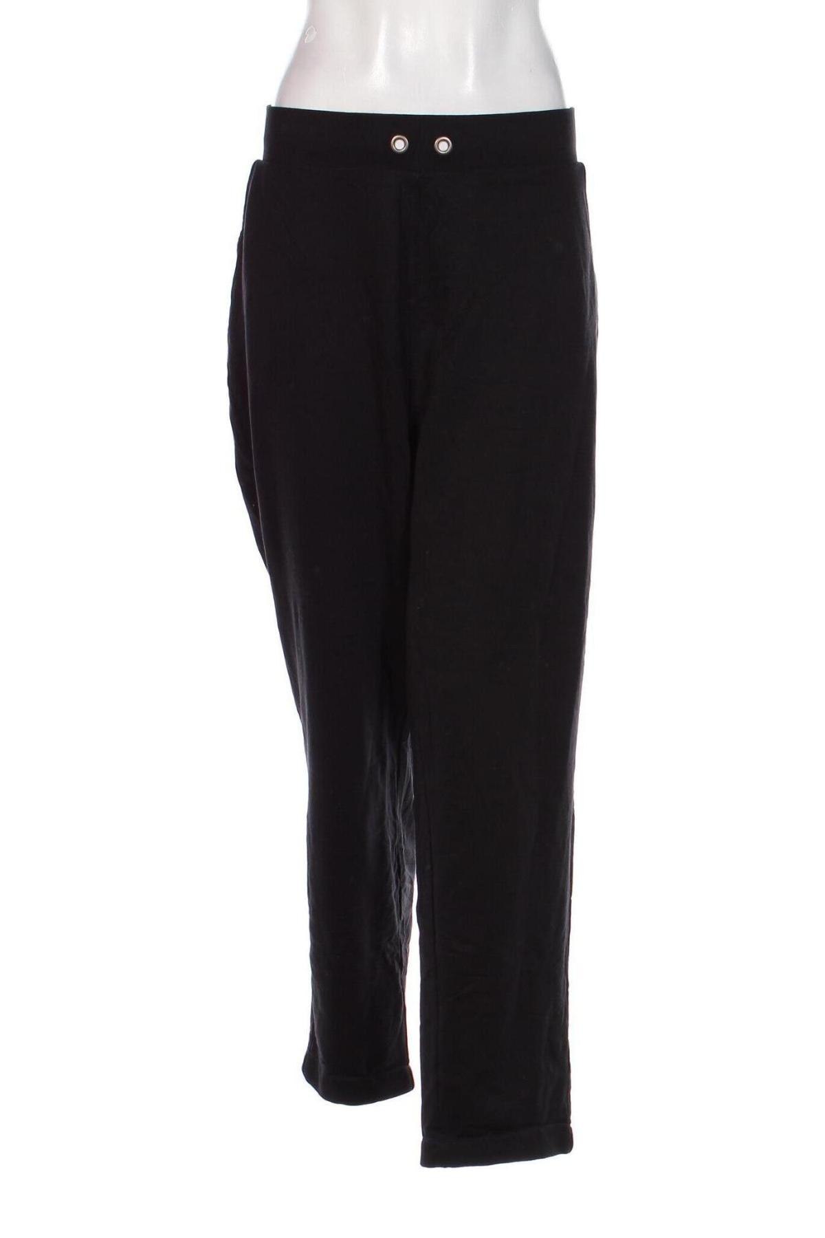 Γυναικείο αθλητικό παντελόνι Ms Mode, Μέγεθος XXL, Χρώμα Μαύρο, Τιμή 17,94 €