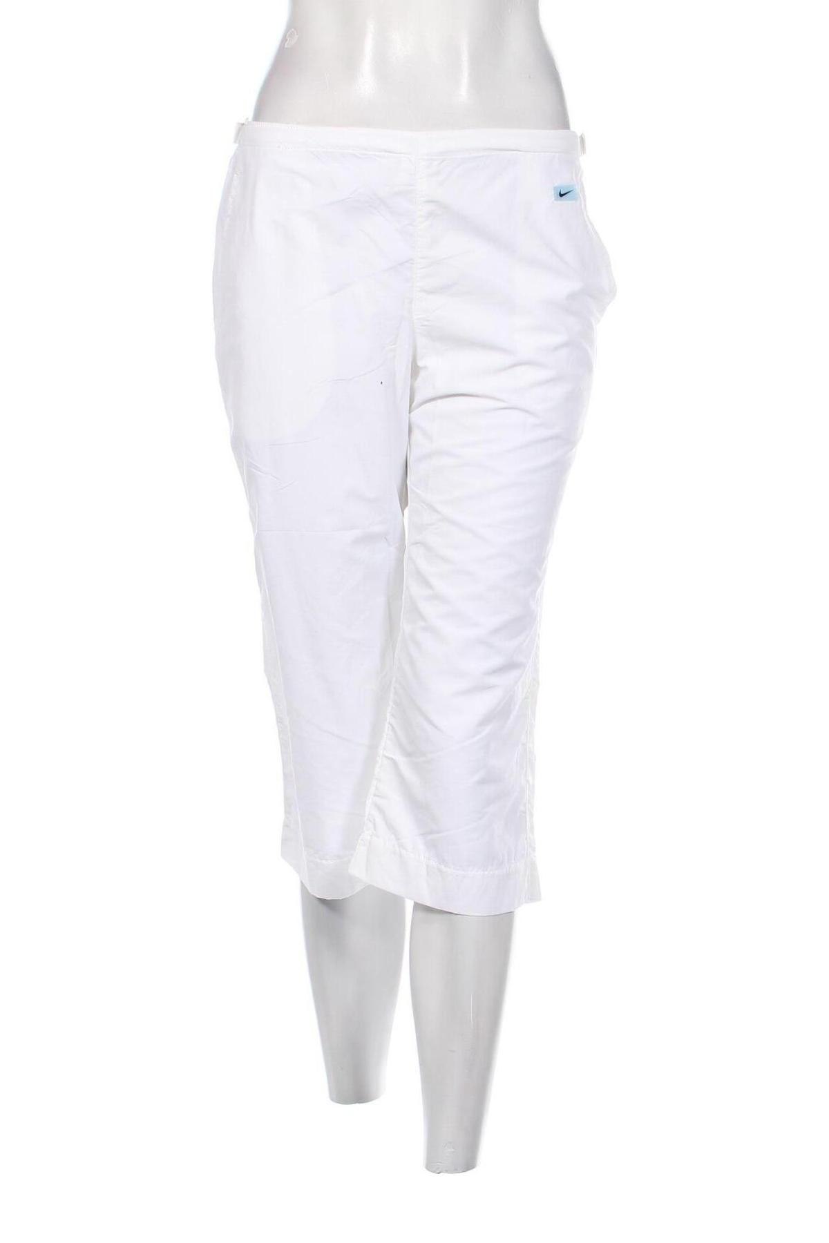 Γυναικείο αθλητικό παντελόνι Nike, Μέγεθος M, Χρώμα Λευκό, Τιμή 24,45 €