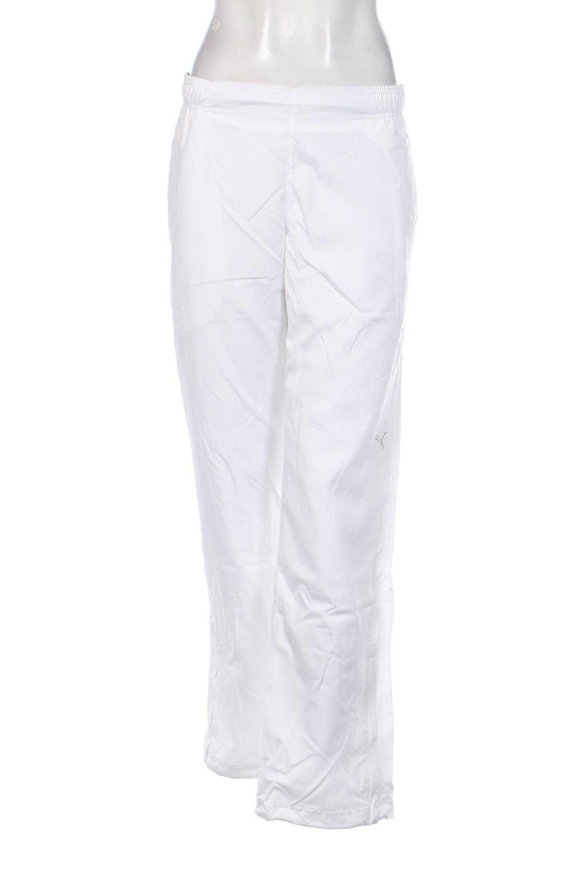 Γυναικείο αθλητικό παντελόνι PUMA, Μέγεθος S, Χρώμα Λευκό, Τιμή 20,13 €
