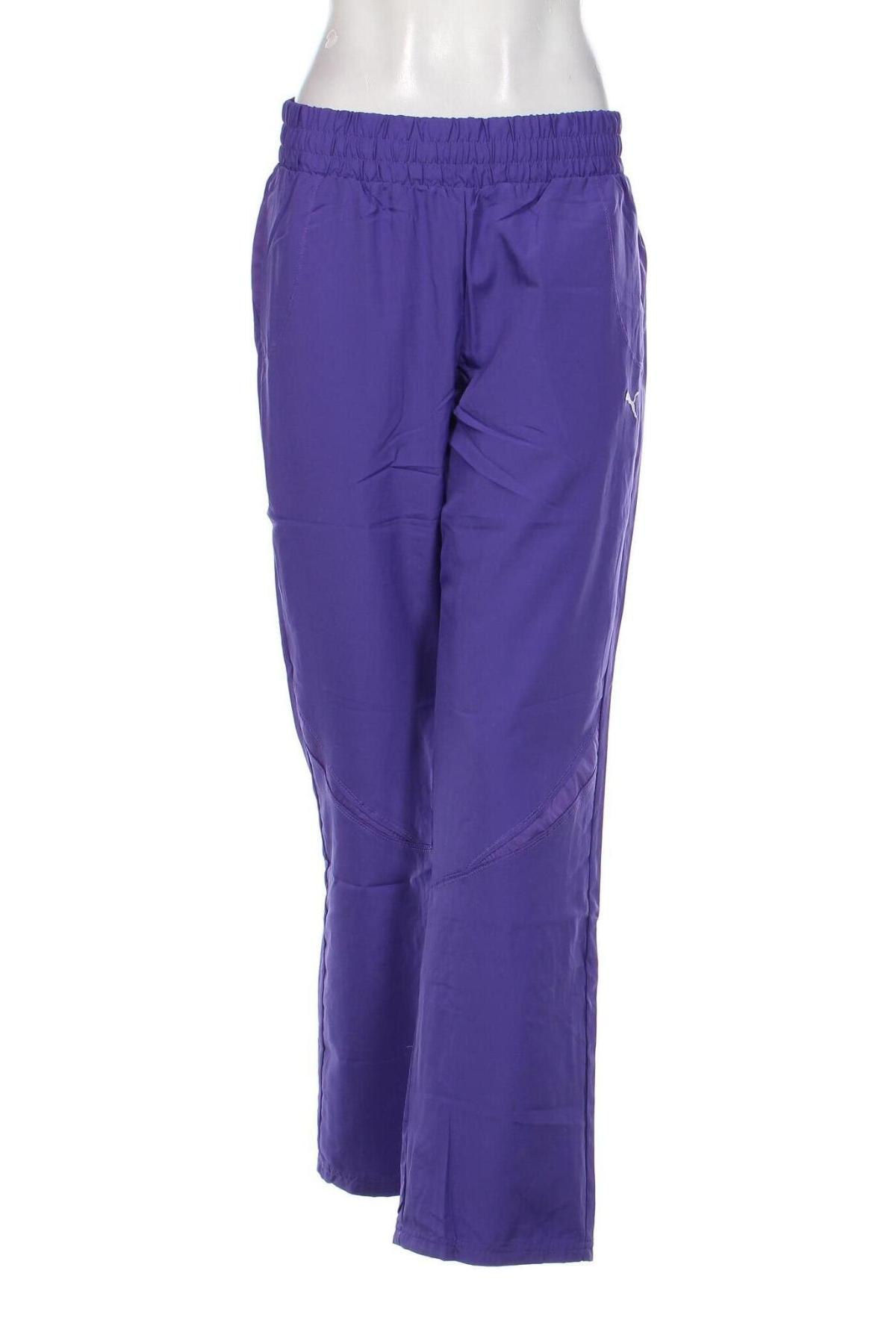 Γυναικείο αθλητικό παντελόνι PUMA, Μέγεθος M, Χρώμα Βιολετί, Τιμή 24,45 €