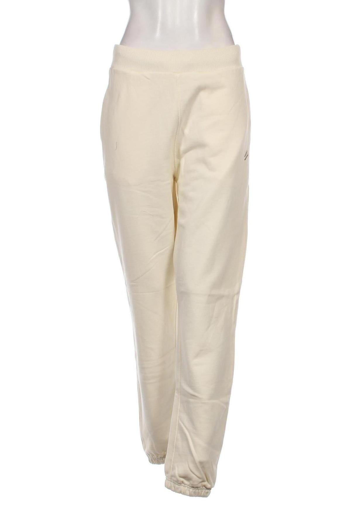 Pantaloni trening de femei Superdry, Mărime M, Culoare Ecru, Preț 289,47 Lei