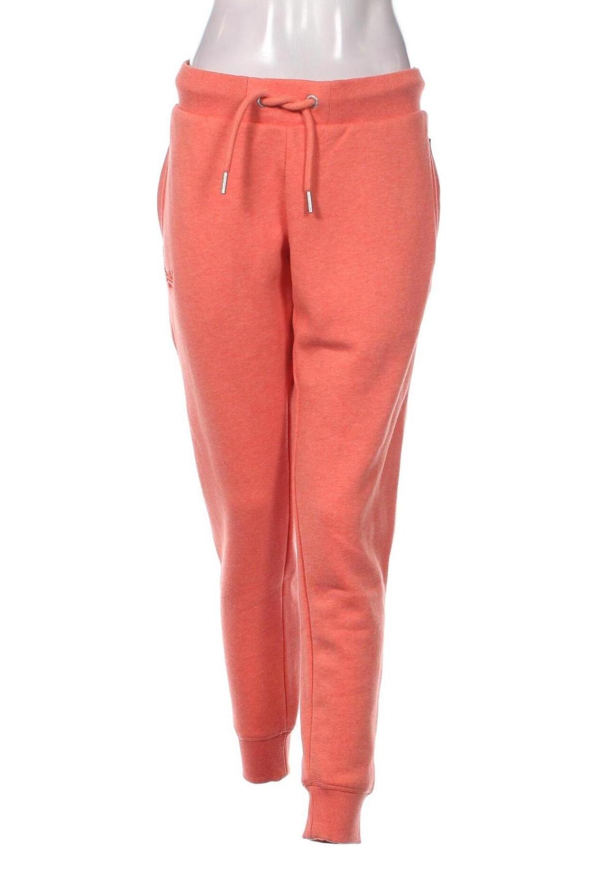 Γυναικείο αθλητικό παντελόνι Superdry, Μέγεθος XL, Χρώμα Πορτοκαλί, Τιμή 24,49 €