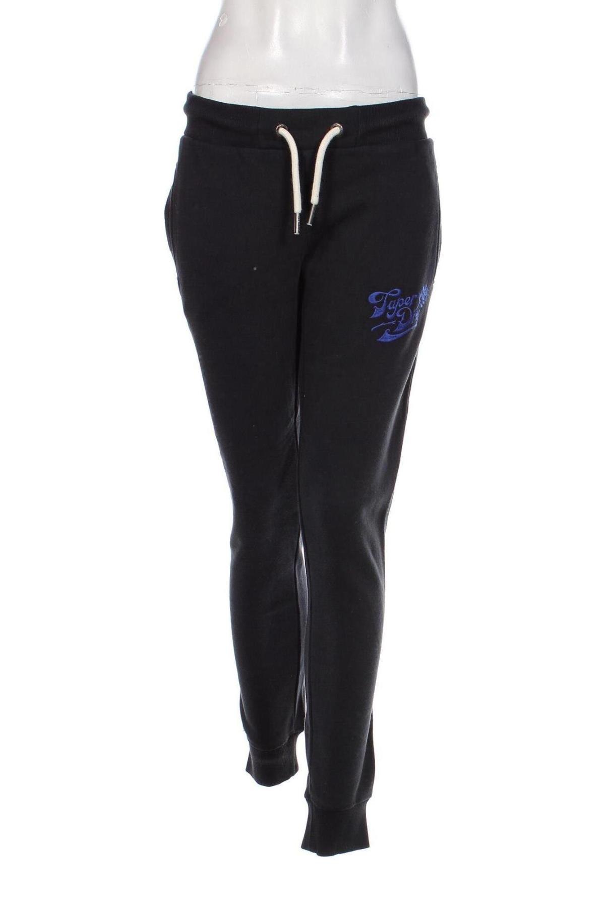 Γυναικείο αθλητικό παντελόνι Superdry, Μέγεθος M, Χρώμα Μπλέ, Τιμή 24,49 €