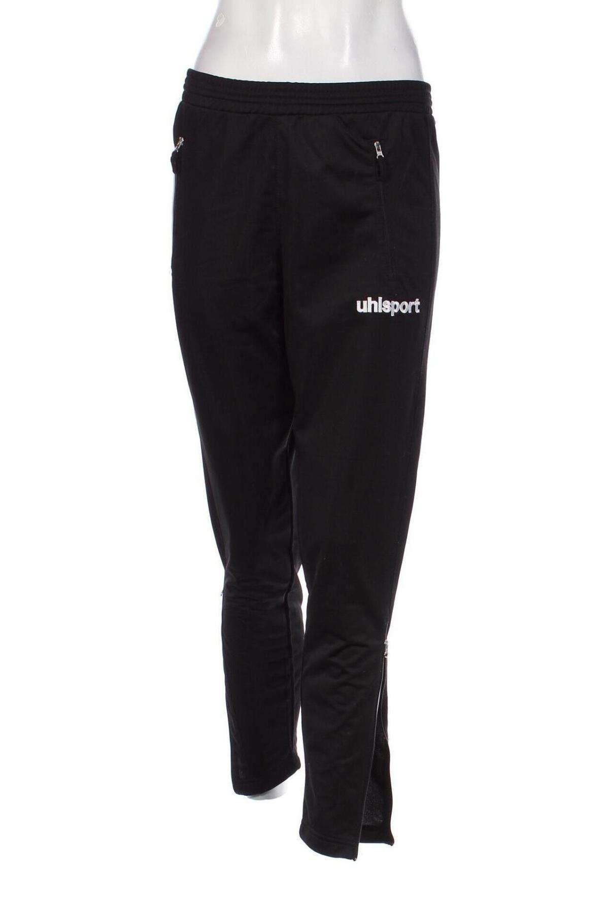 Γυναικείο αθλητικό παντελόνι Uhlsport, Μέγεθος S, Χρώμα Μαύρο, Τιμή 6,58 €