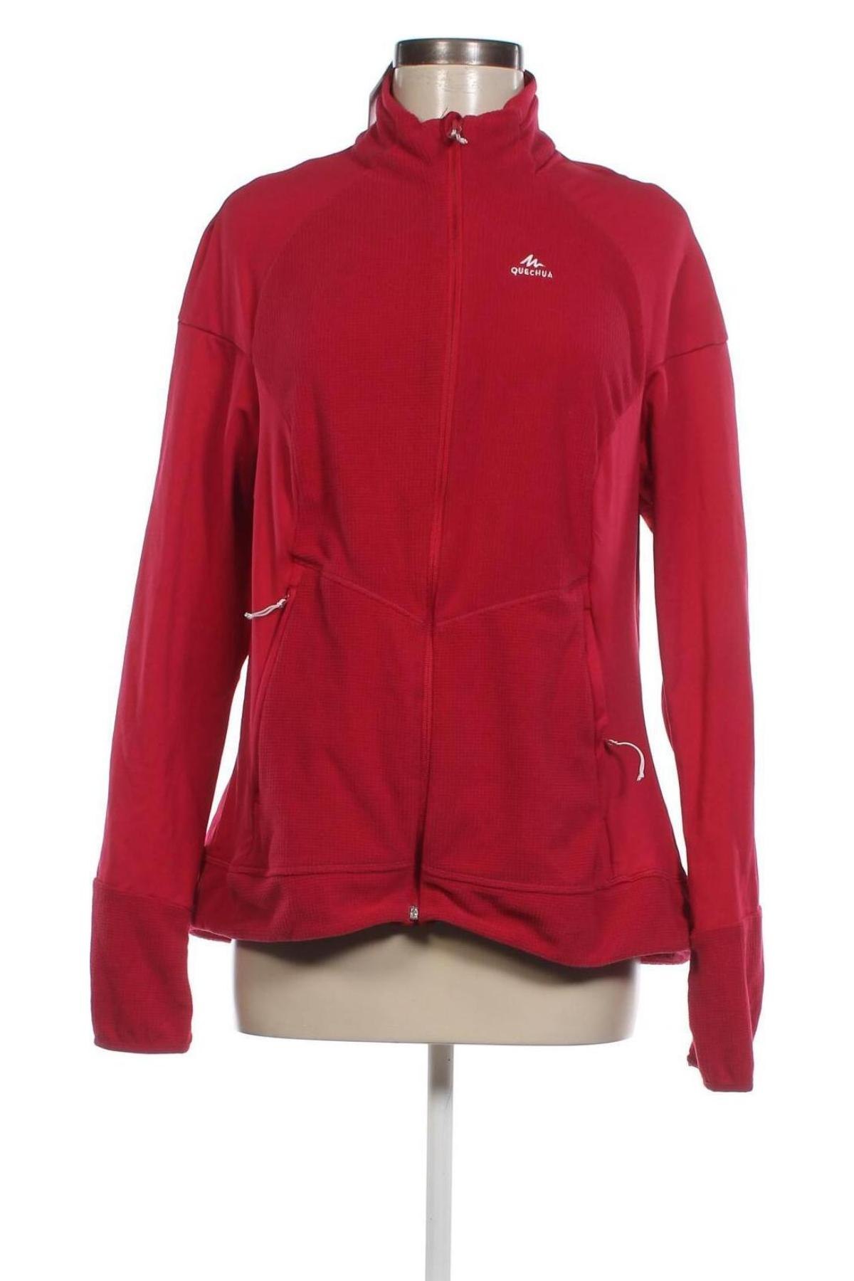 Damska bluza sportowa Quechua, Rozmiar XL, Kolor Różowy, Cena 67,36 zł