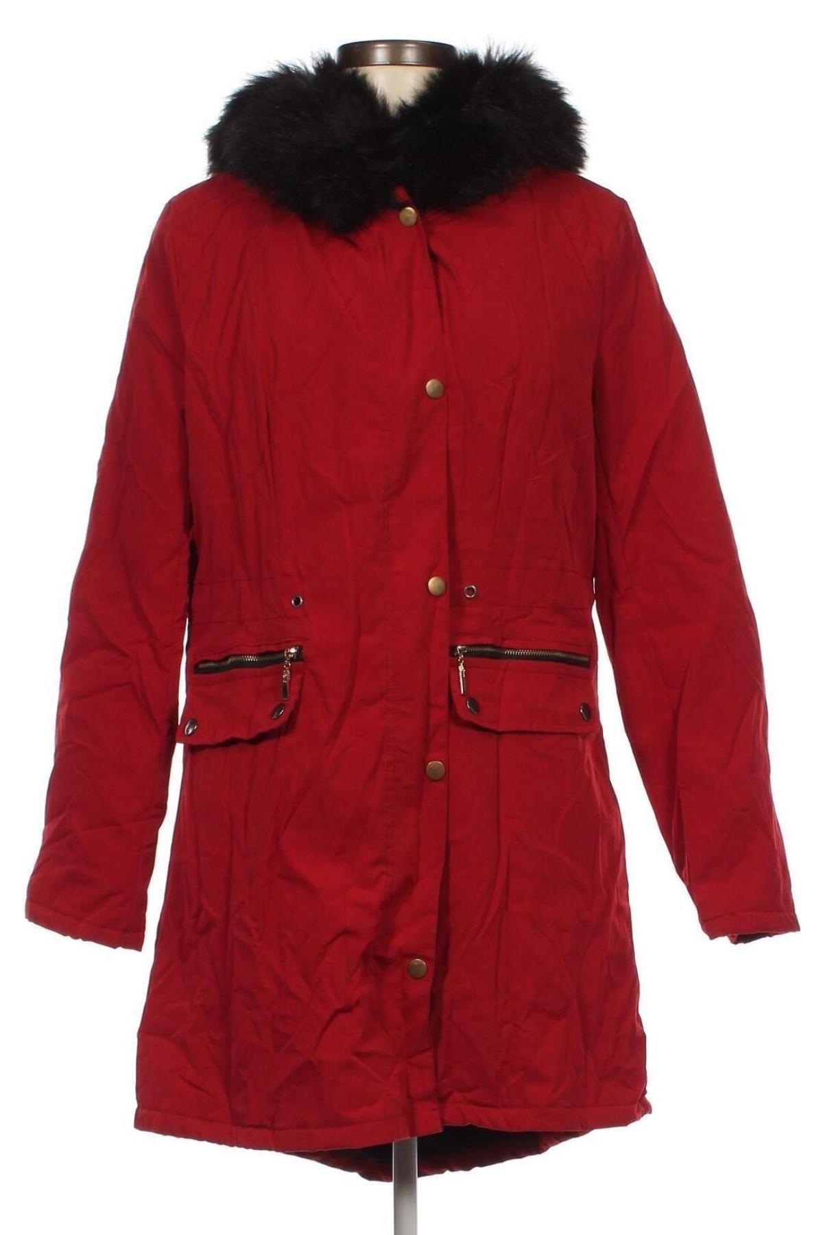 Dámská bunda , Velikost L, Barva Červená, Cena  416,00 Kč