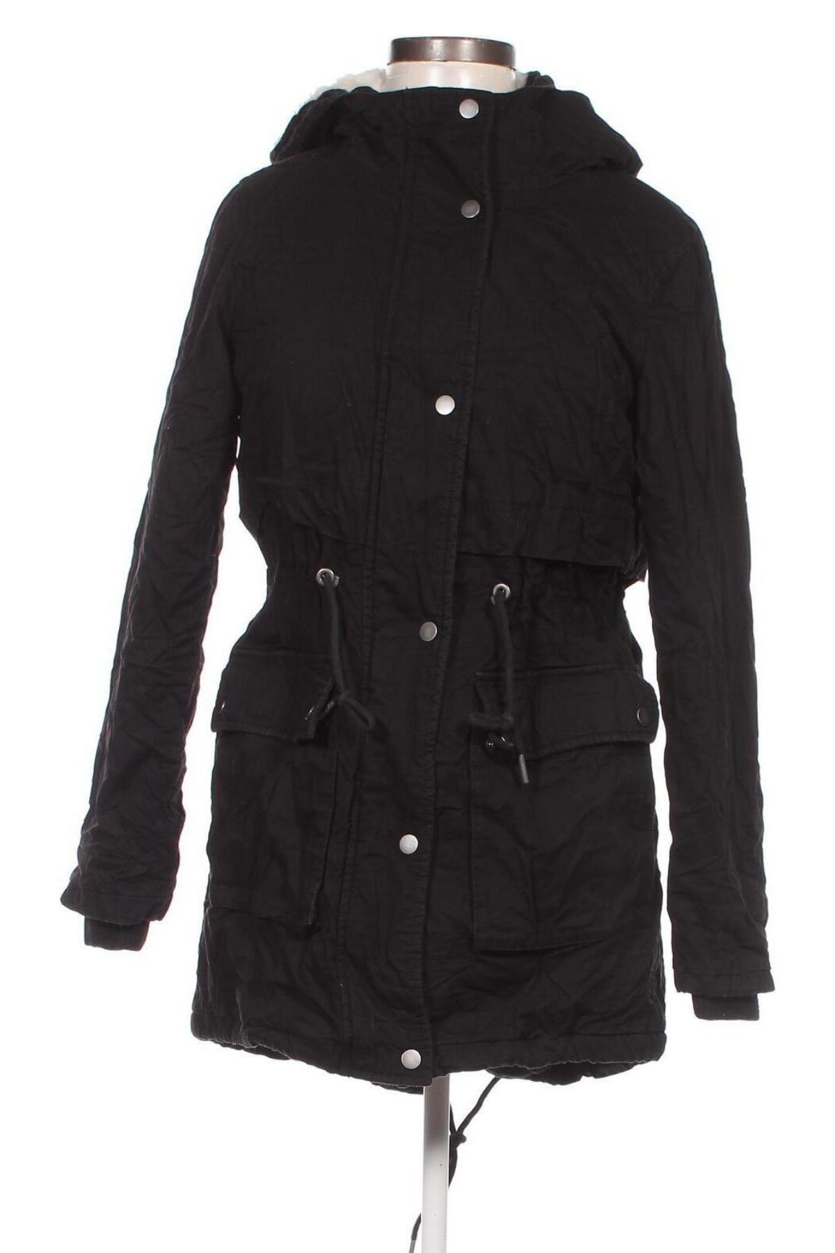 Γυναικείο μπουφάν Clockhouse, Μέγεθος S, Χρώμα Μαύρο, Τιμή 35,88 €