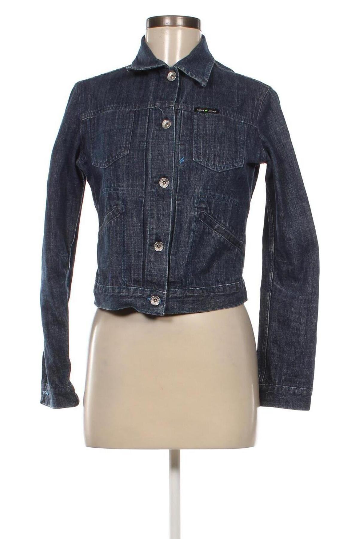Γυναικείο μπουφάν DKNY, Μέγεθος M, Χρώμα Μπλέ, Τιμή 57,11 €