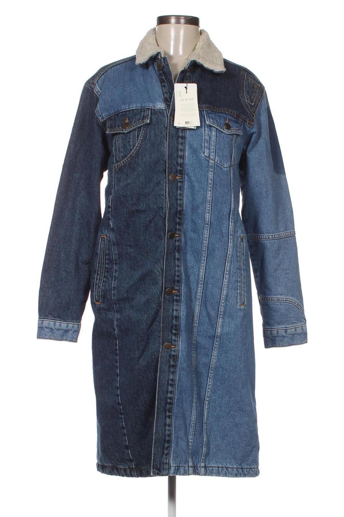 Γυναικείο μπουφάν Desigual, Μέγεθος S, Χρώμα Μπλέ, Τιμή 104,64 €