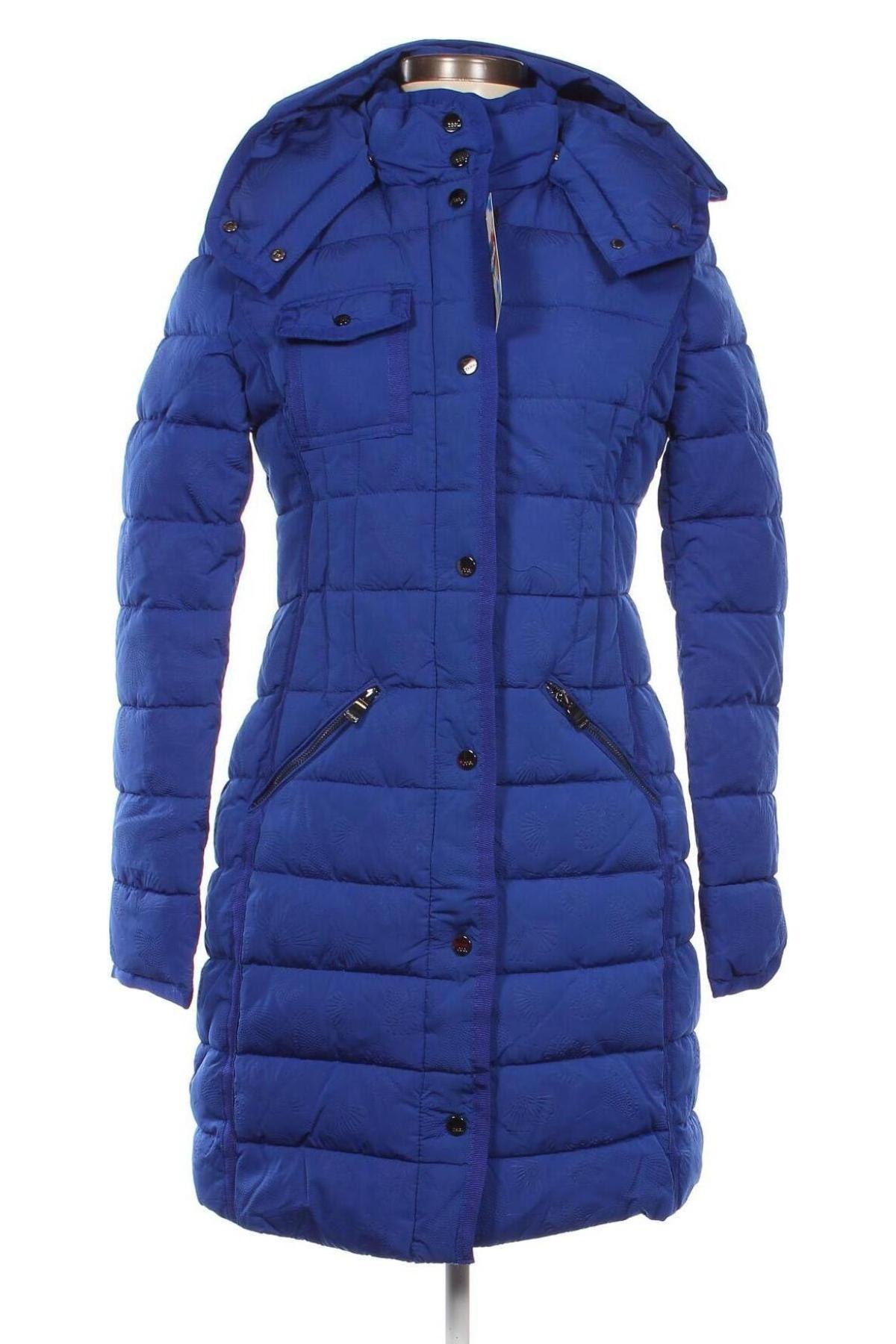 Dámska bunda  Desigual, Veľkosť S, Farba Modrá, Cena  136,60 €