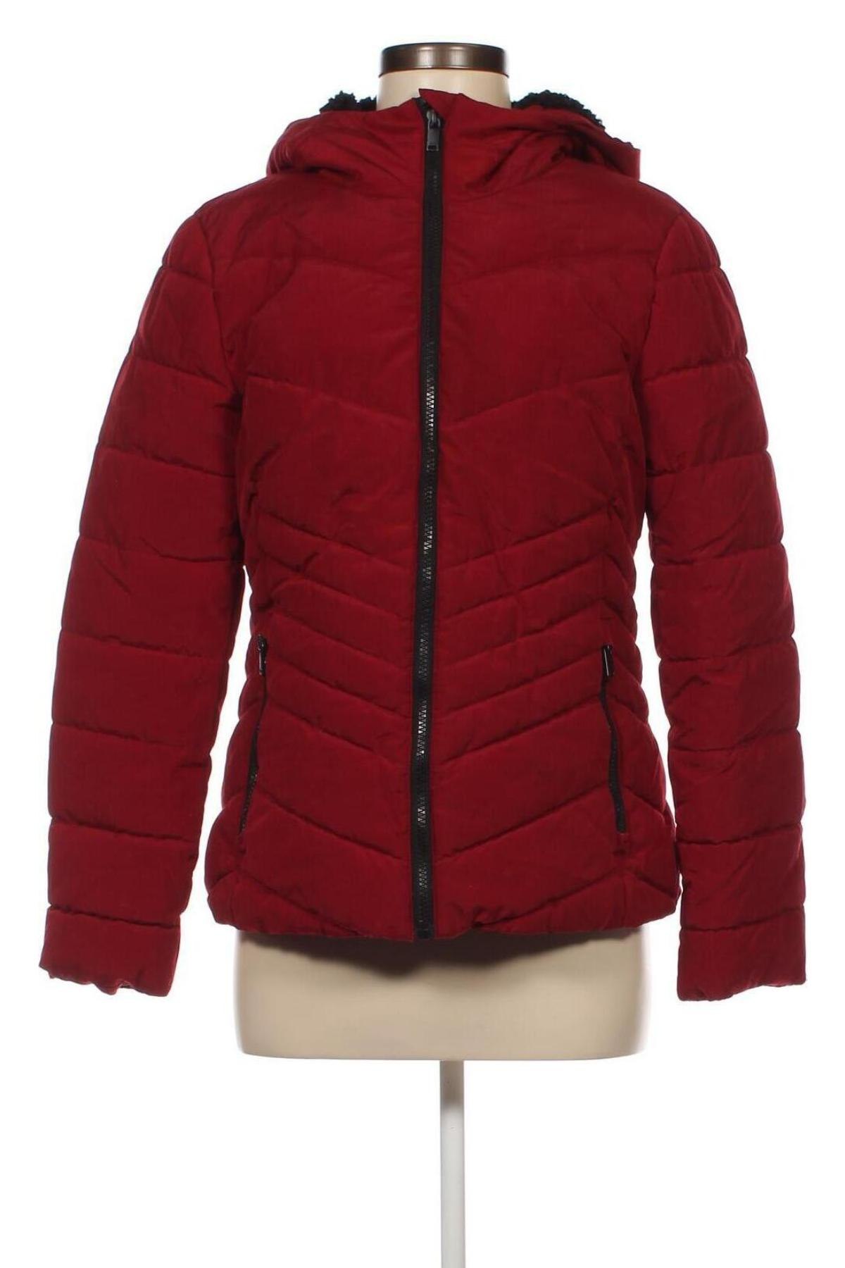 Γυναικείο μπουφάν Edc By Esprit, Μέγεθος S, Χρώμα Κόκκινο, Τιμή 20,88 €