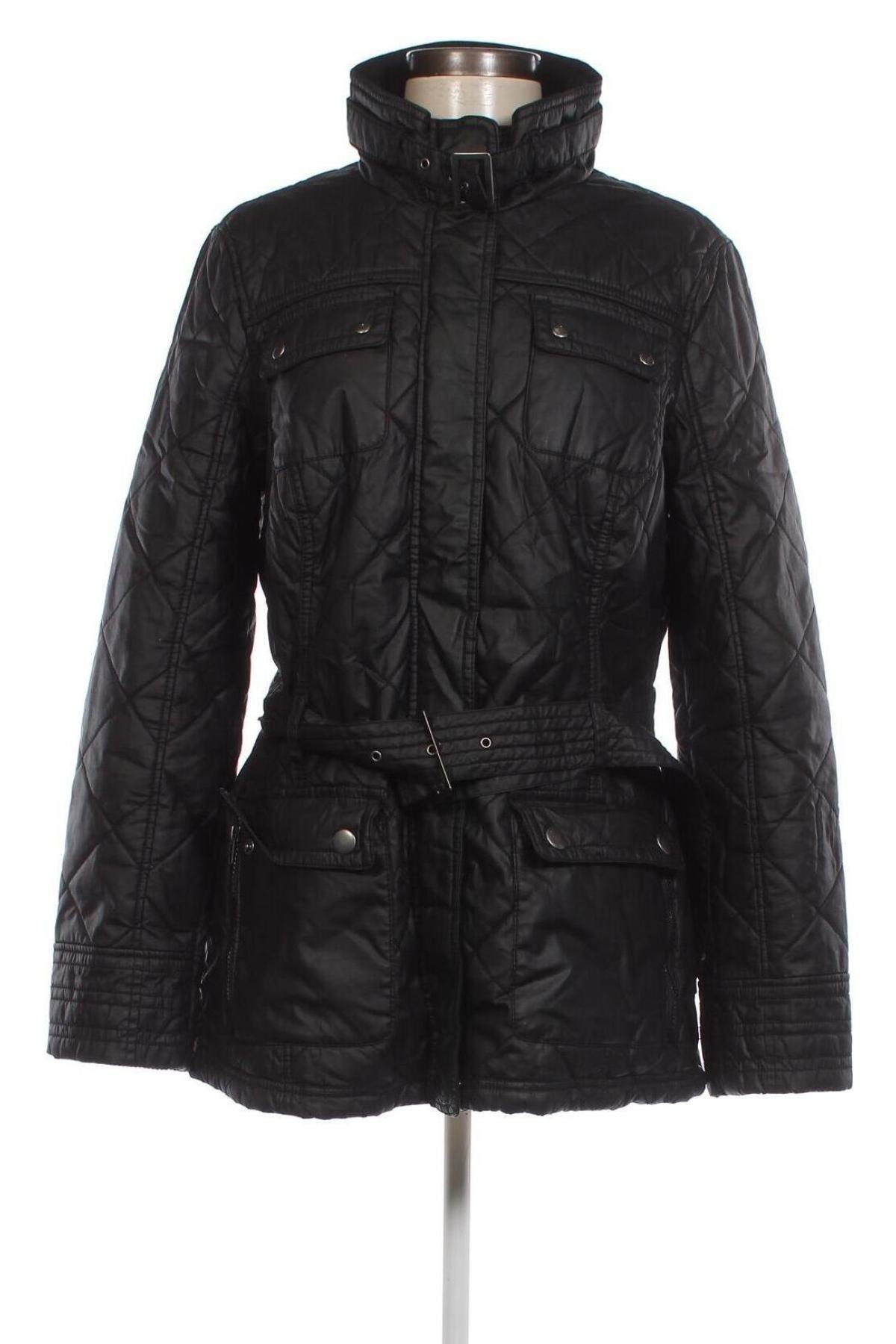 Γυναικείο μπουφάν Esprit, Μέγεθος L, Χρώμα Μαύρο, Τιμή 42,06 €