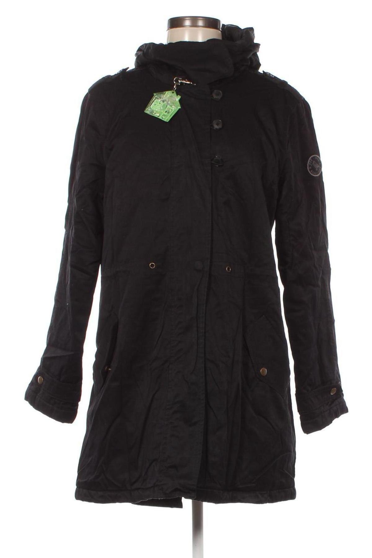 Γυναικείο μπουφάν Even&Odd, Μέγεθος M, Χρώμα Μαύρο, Τιμή 14,35 €