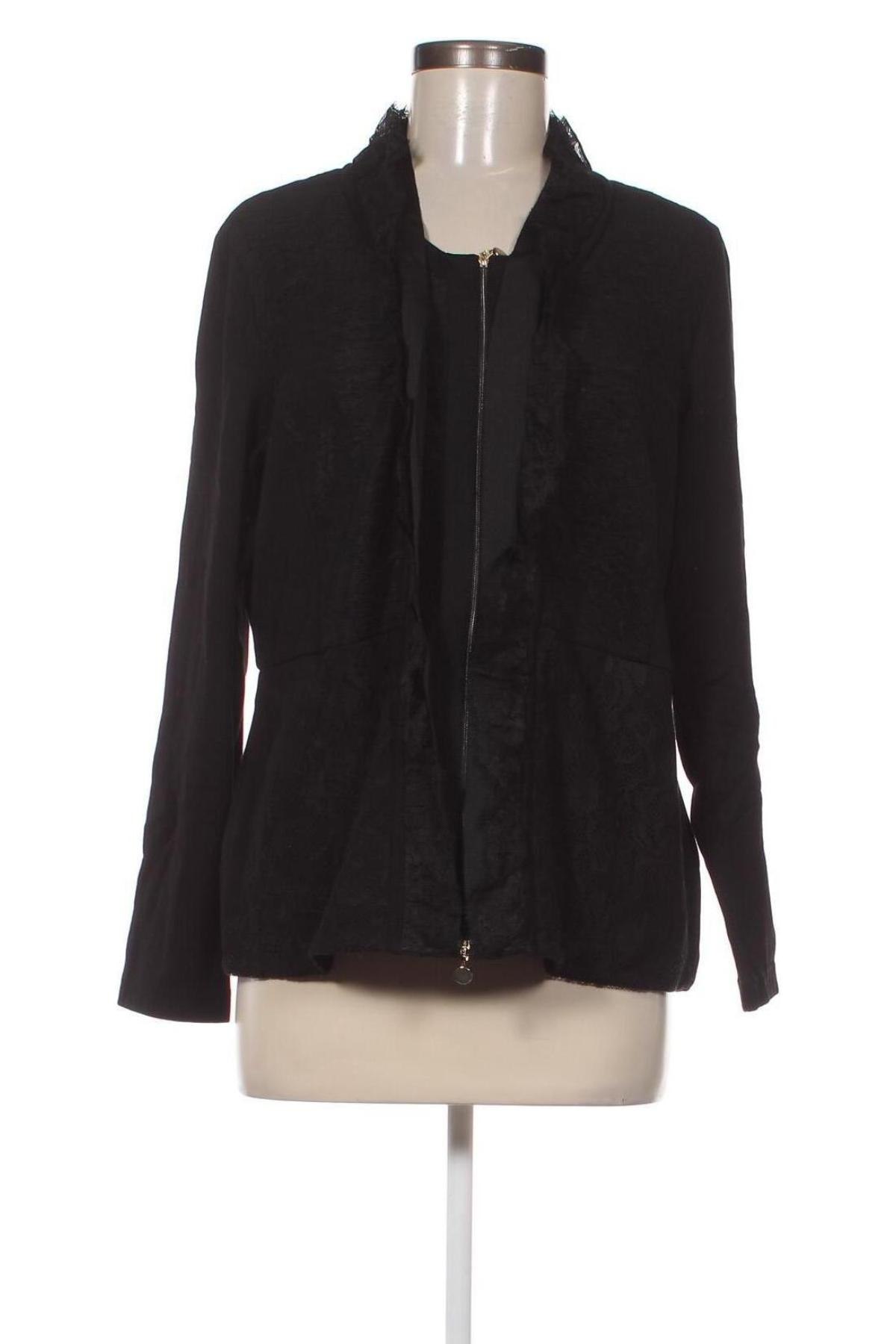 Γυναικείο μπουφάν Gerry Weber, Μέγεθος XL, Χρώμα Μαύρο, Τιμή 55,05 €