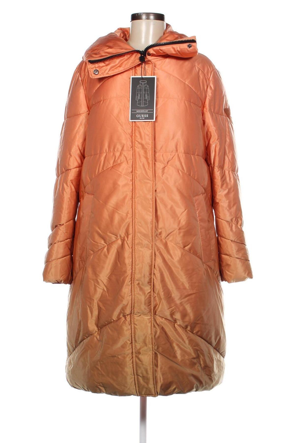 Dámska bunda  Guess, Veľkosť M, Farba Oranžová, Cena  64,20 €