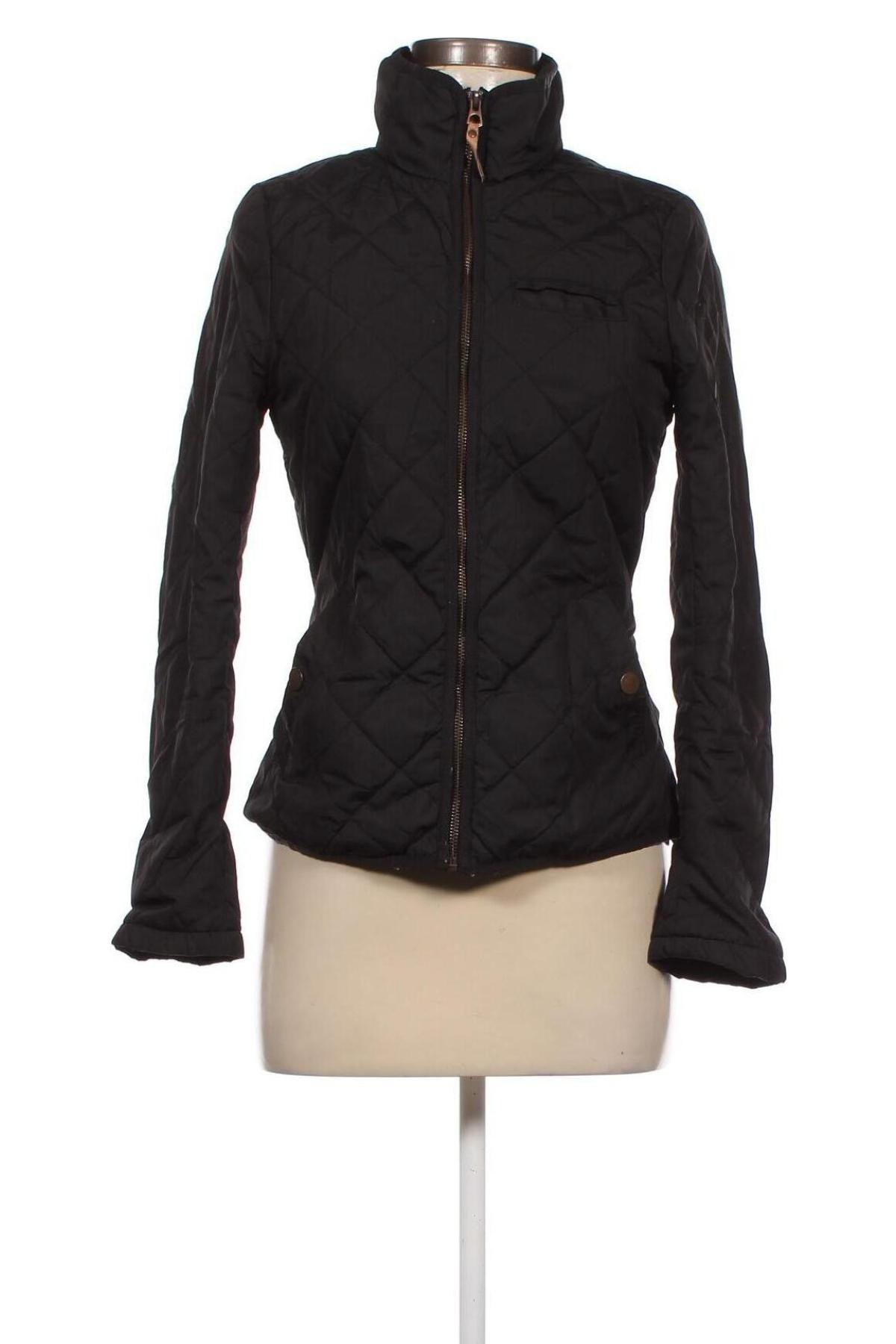 Γυναικείο μπουφάν H&M L.O.G.G., Μέγεθος XS, Χρώμα Μαύρο, Τιμή 7,72 €