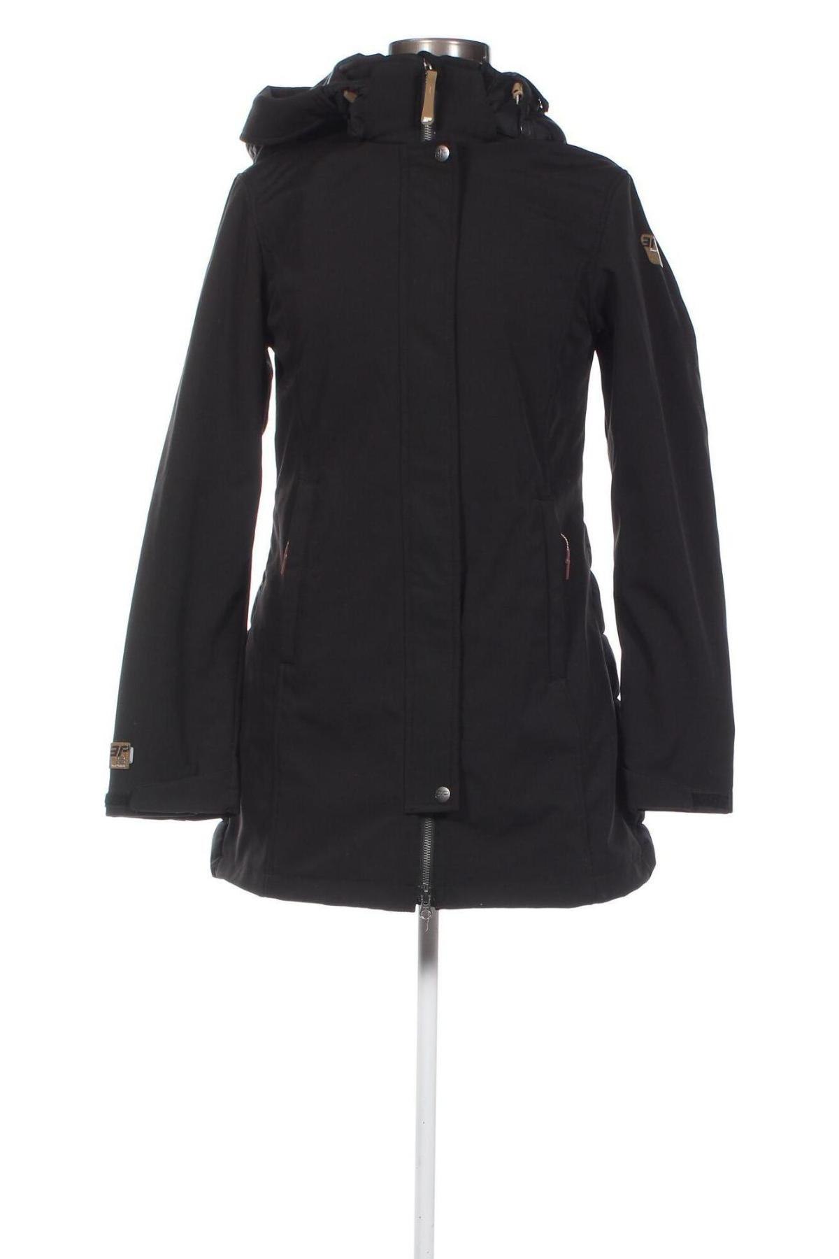 Γυναικείο μπουφάν Icepeak, Μέγεθος S, Χρώμα Μαύρο, Τιμή 37,22 €