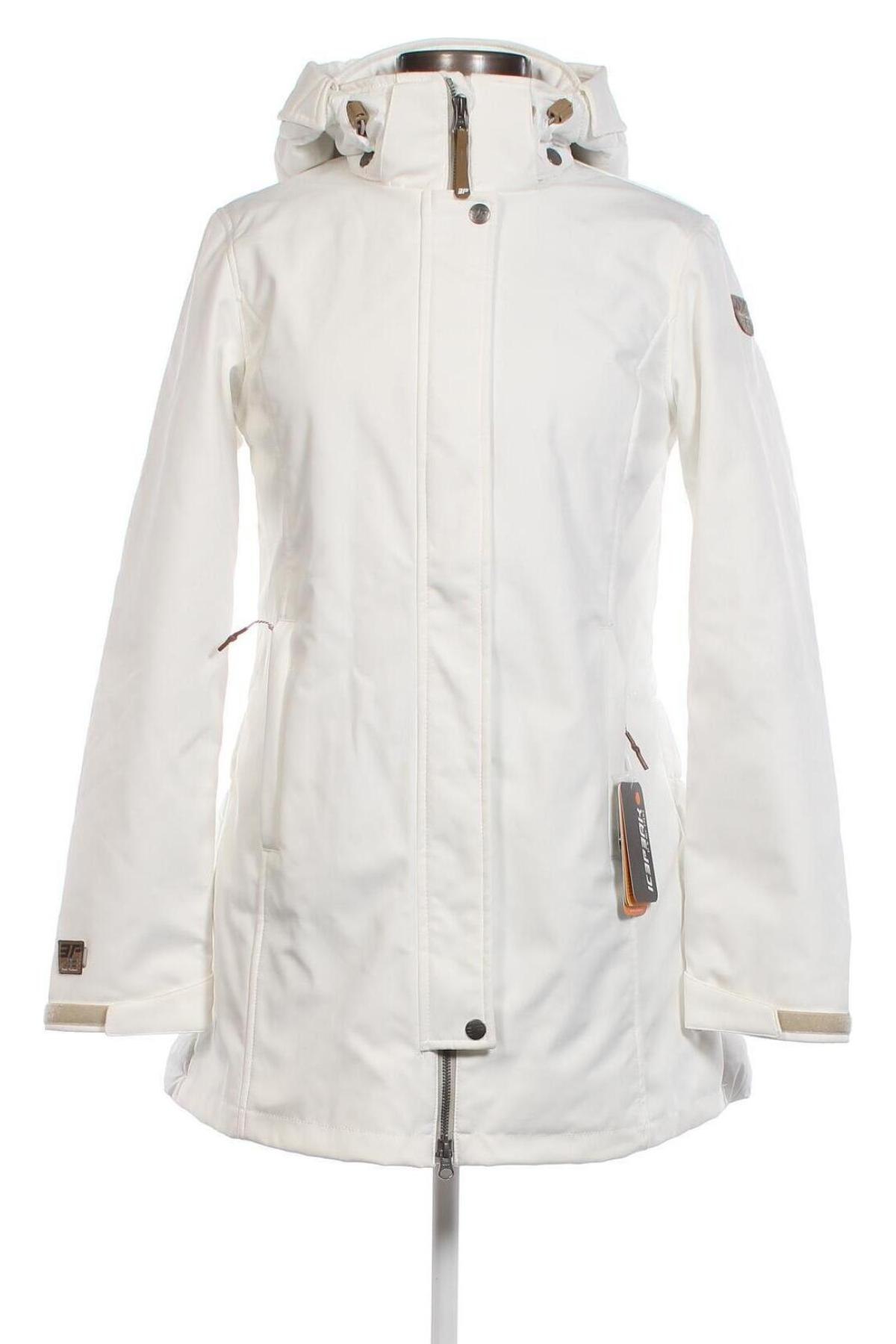 Γυναικείο μπουφάν Icepeak, Μέγεθος S, Χρώμα Λευκό, Τιμή 66,53 €