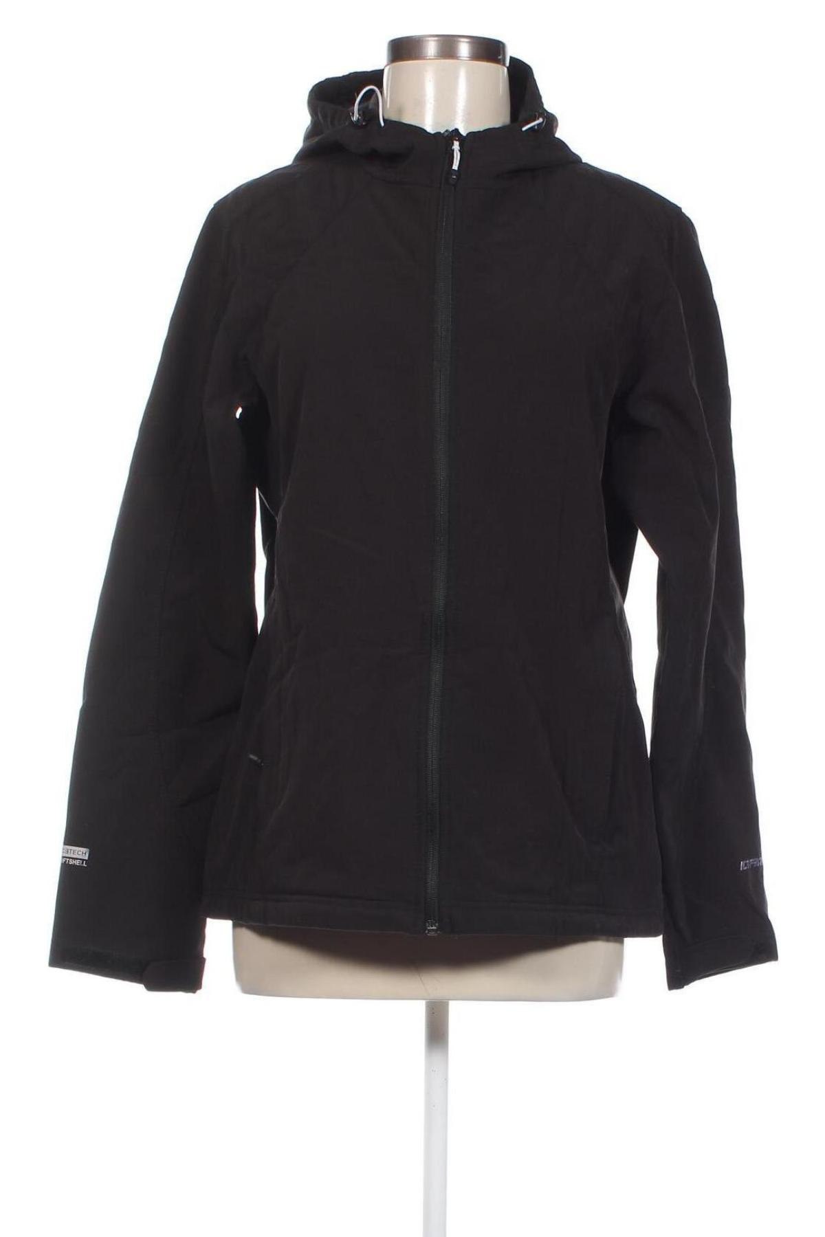 Γυναικείο μπουφάν Icepeak, Μέγεθος XL, Χρώμα Μαύρο, Τιμή 42,26 €