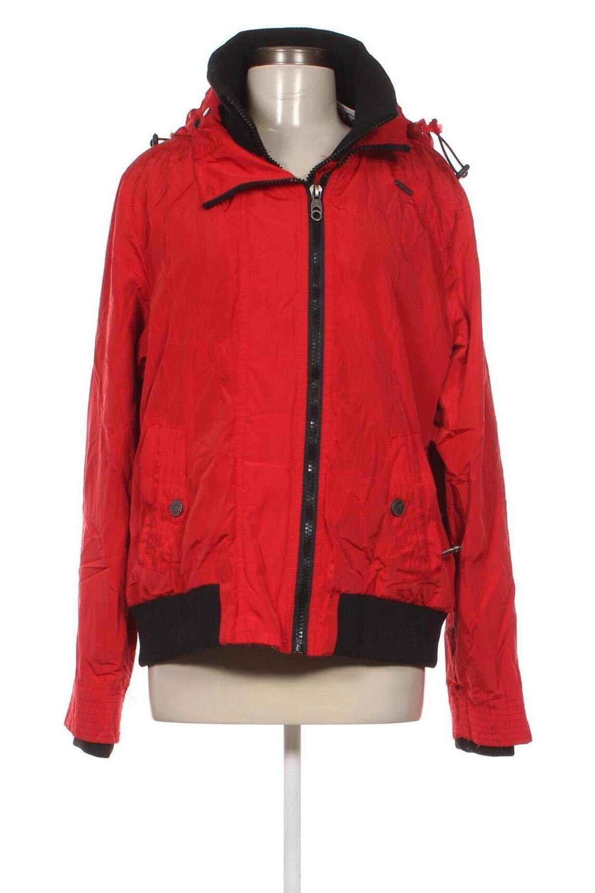 Γυναικείο μπουφάν Marikoo, Μέγεθος XXL, Χρώμα Κόκκινο, Τιμή 67,45 €