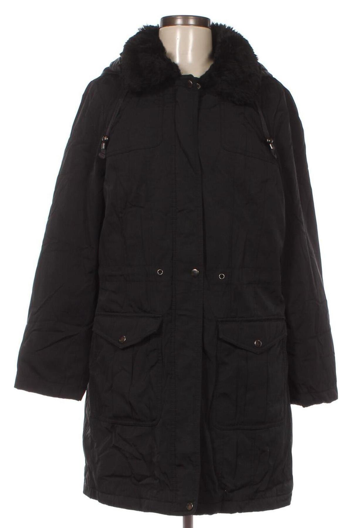 Γυναικείο μπουφάν Marks & Spencer, Μέγεθος M, Χρώμα Μαύρο, Τιμή 16,70 €