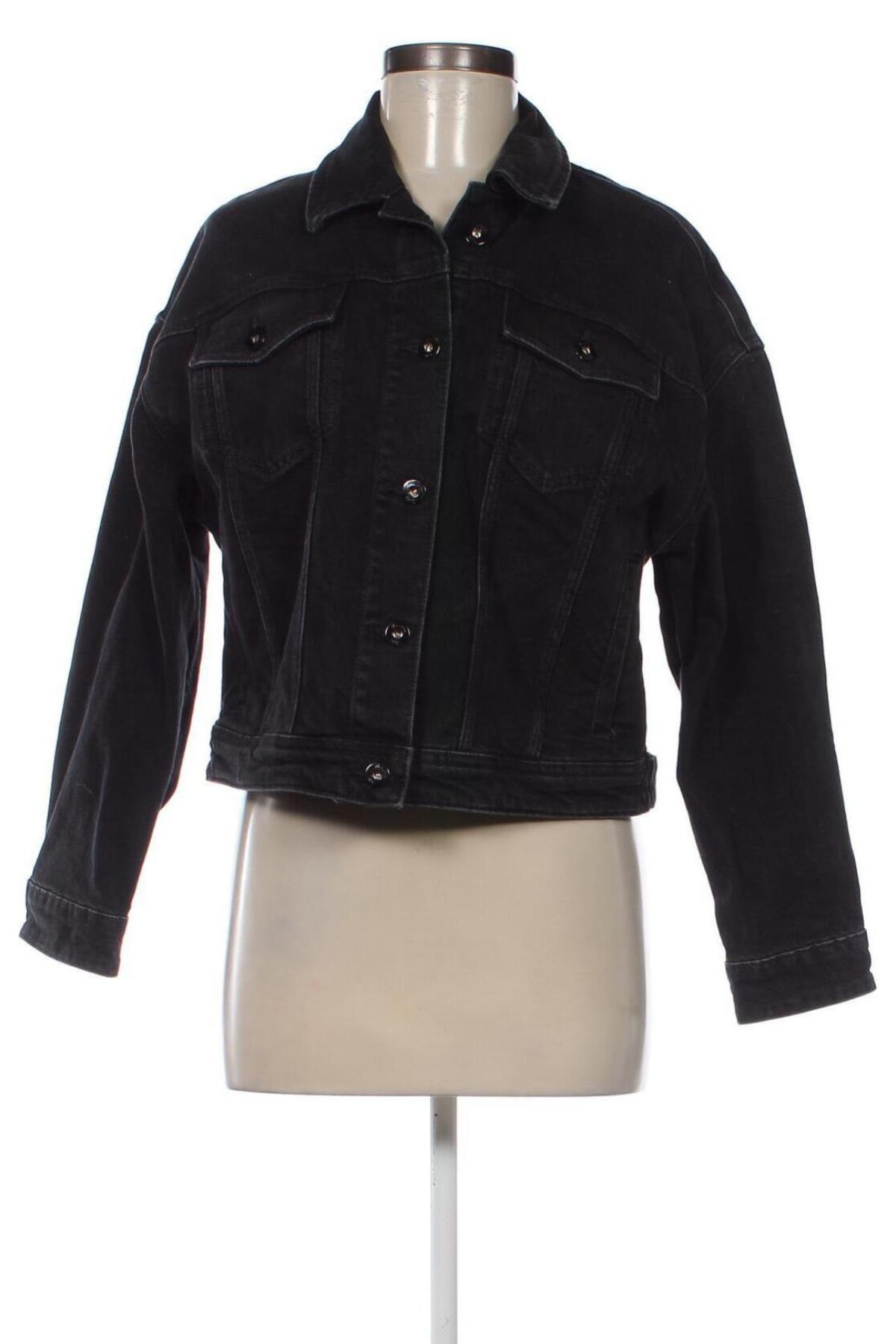 Γυναικείο μπουφάν Massimo Dutti, Μέγεθος L, Χρώμα Μαύρο, Τιμή 45,52 €