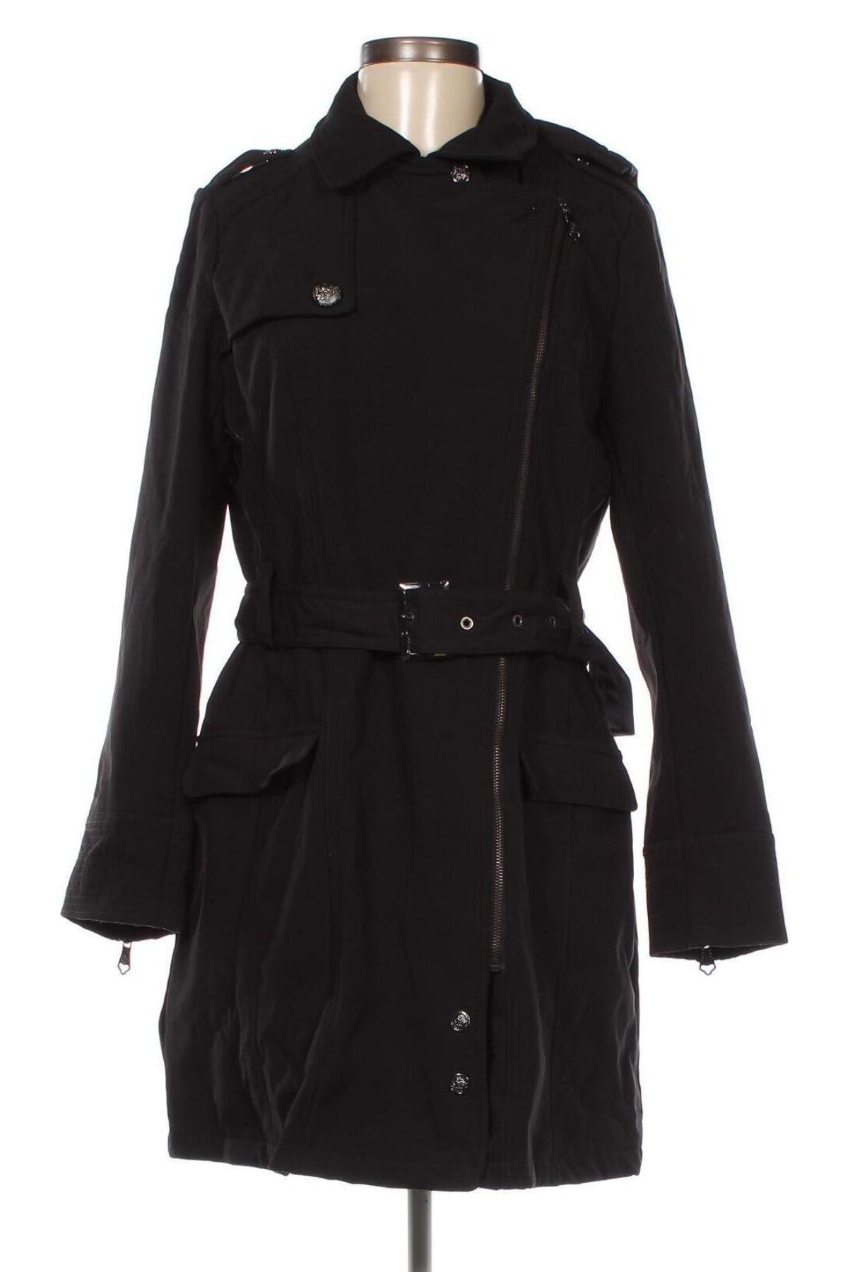 Дамско палто Nanette Lepore, Размер M, Цвят Черен, Цена 60,52 лв.