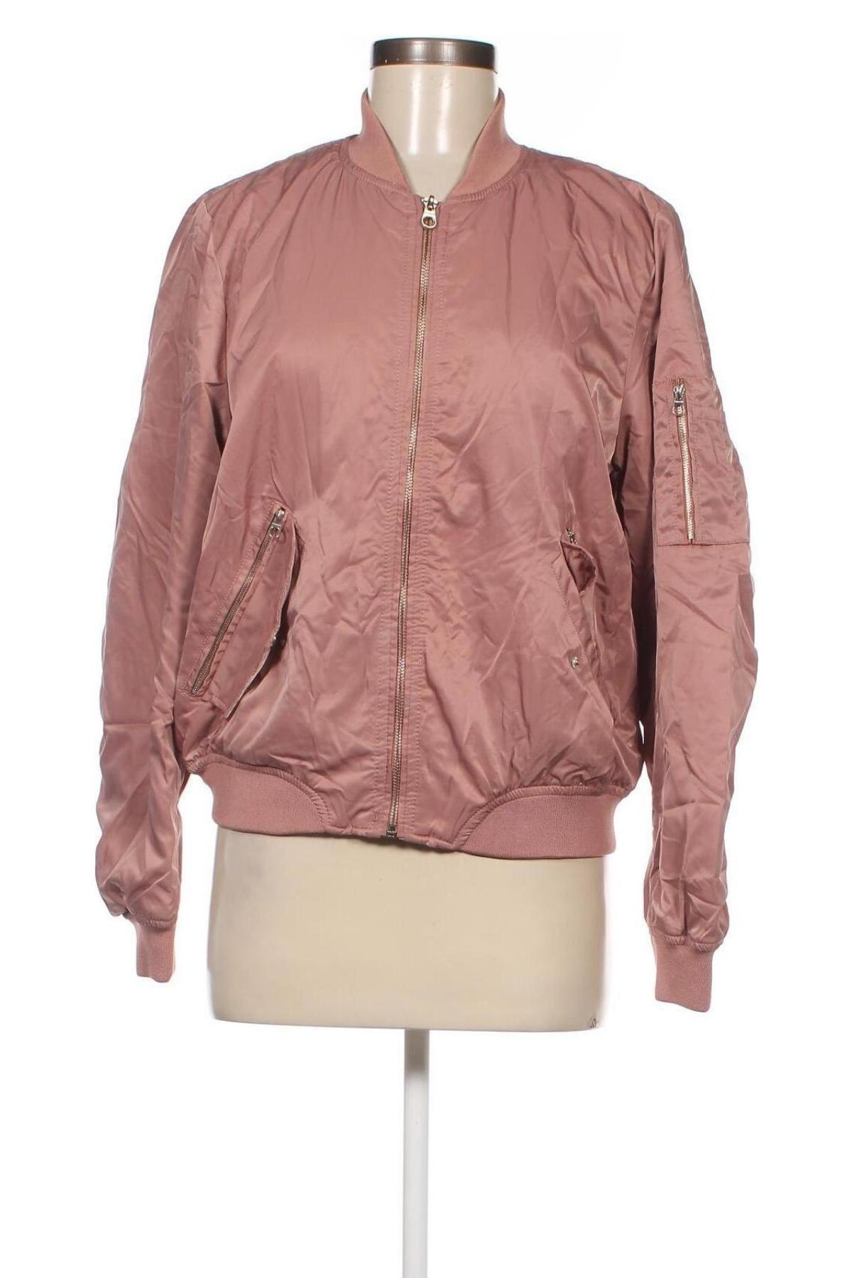 Dámska bunda  Pull&Bear, Veľkosť L, Farba Ružová, Cena  5,44 €