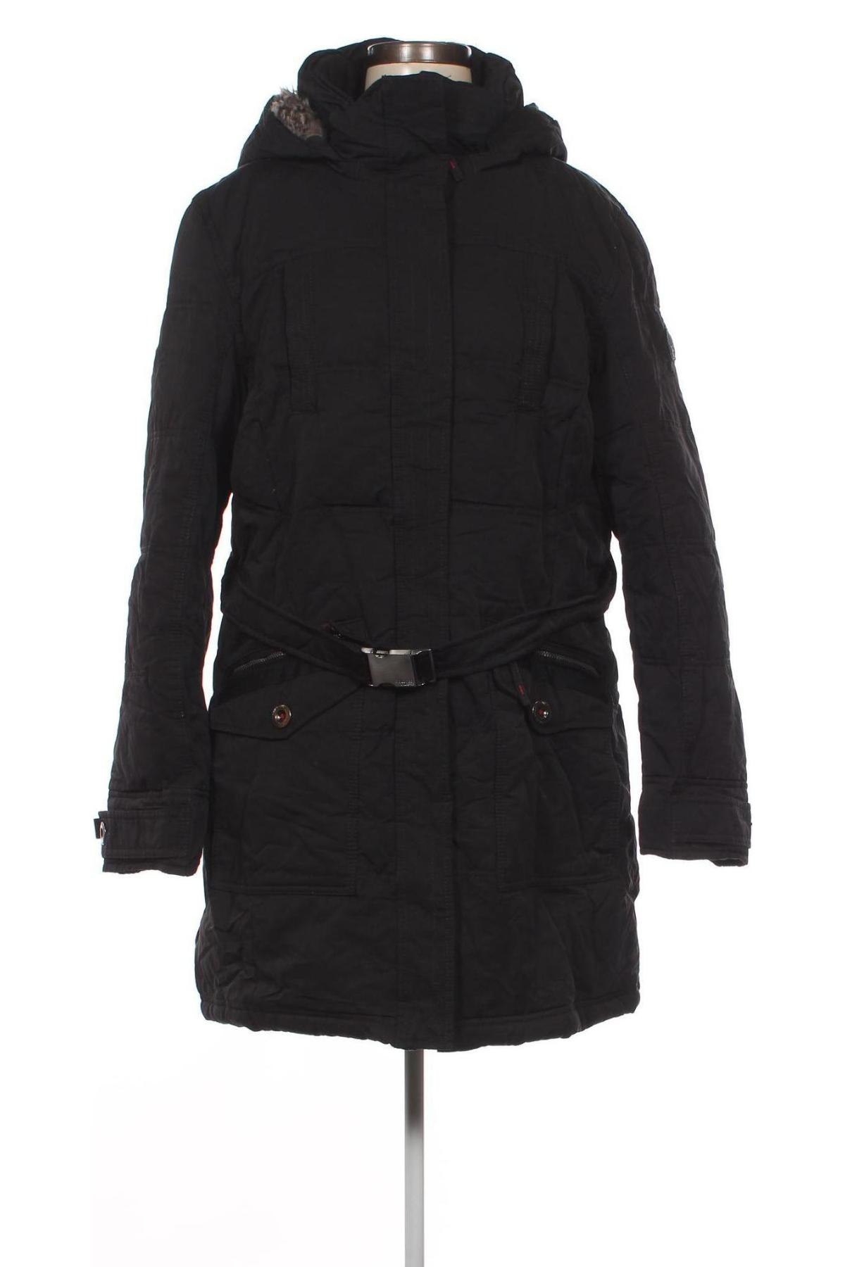 Γυναικείο μπουφάν S.Oliver, Μέγεθος XL, Χρώμα Μαύρο, Τιμή 23,66 €