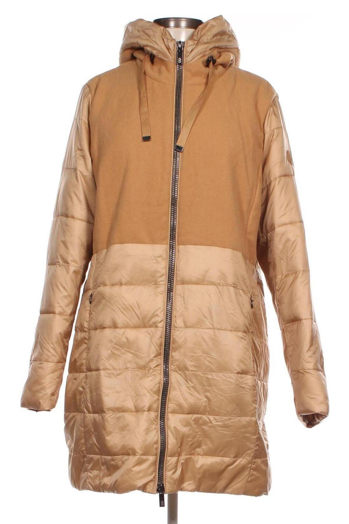 Γυναικείο μπουφάν Strandfein, Μέγεθος XL, Χρώμα  Μπέζ, Τιμή 46,39 €