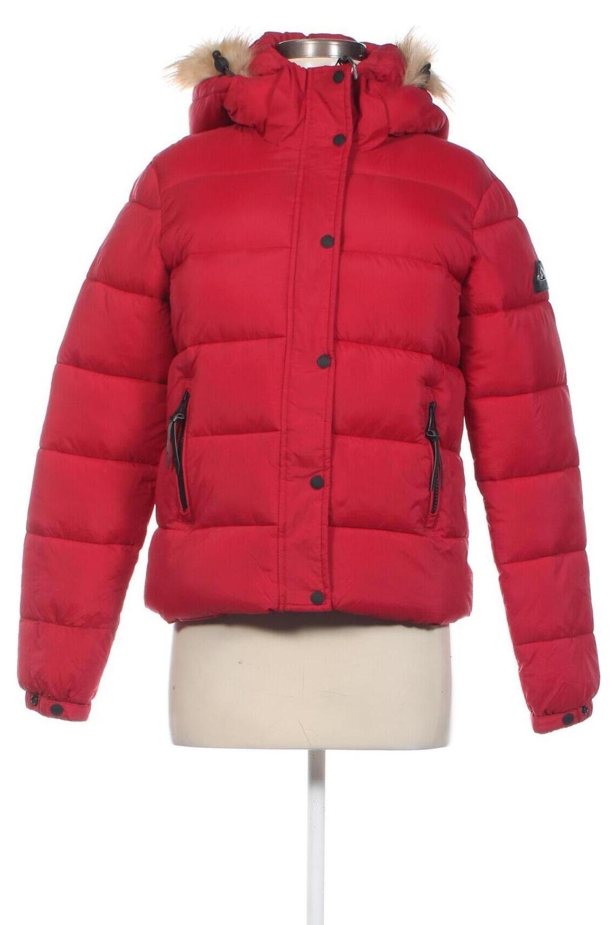 Γυναικείο μπουφάν Superdry, Μέγεθος M, Χρώμα Κόκκινο, Τιμή 109,28 €