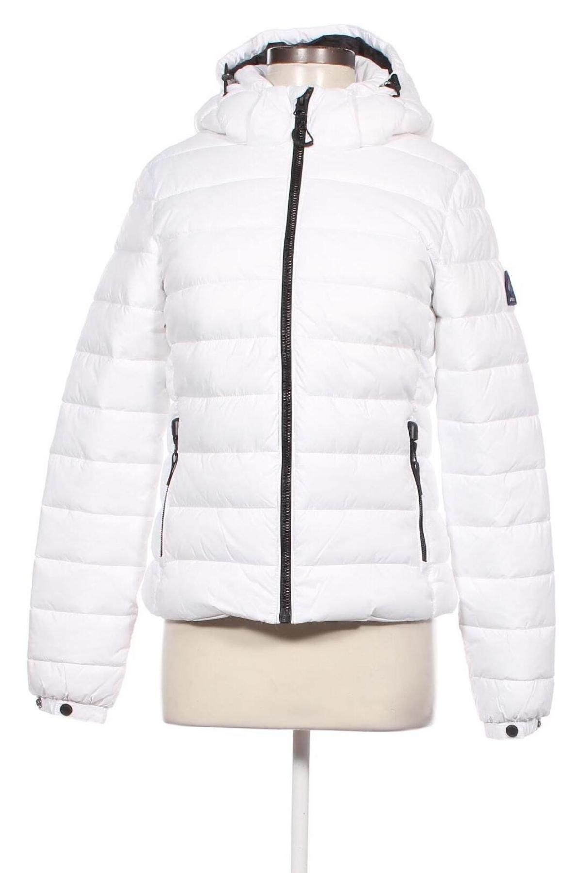 Γυναικείο μπουφάν Superdry, Μέγεθος M, Χρώμα Λευκό, Τιμή 59,01 €
