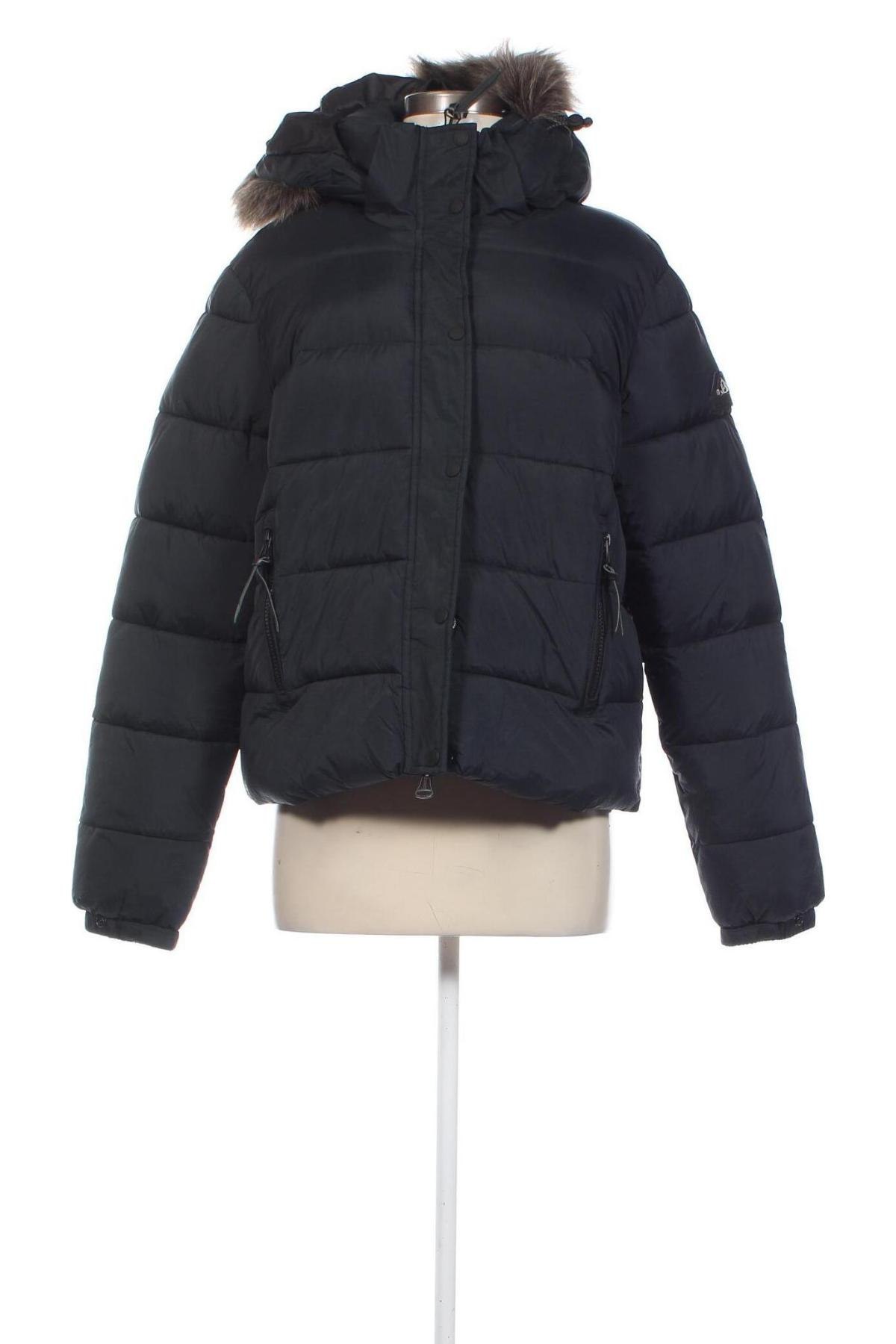 Γυναικείο μπουφάν Superdry, Μέγεθος XL, Χρώμα Μαύρο, Τιμή 25,13 €