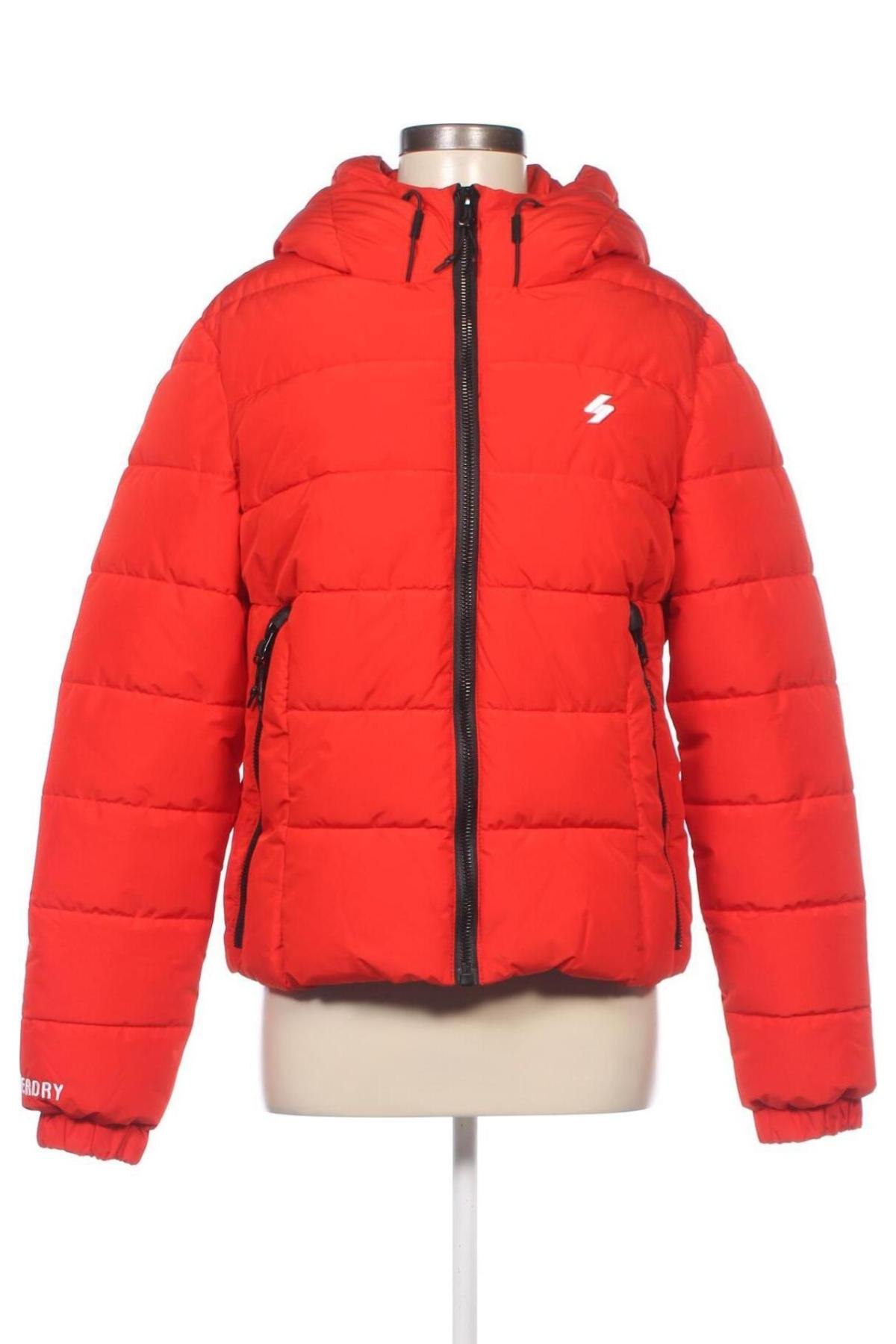Γυναικείο μπουφάν Superdry, Μέγεθος M, Χρώμα Κόκκινο, Τιμή 59,01 €