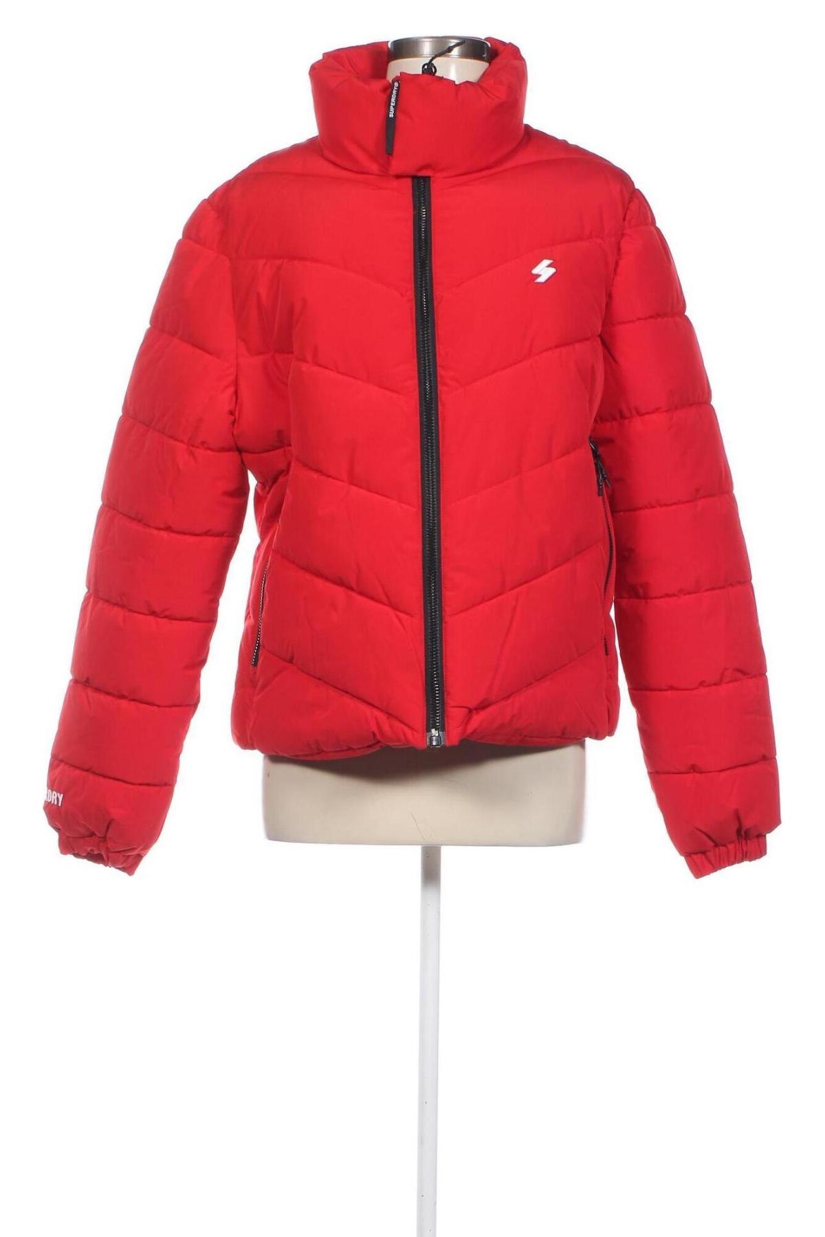 Damenjacke Superdry, Größe XL, Farbe Rot, Preis 25,13 €