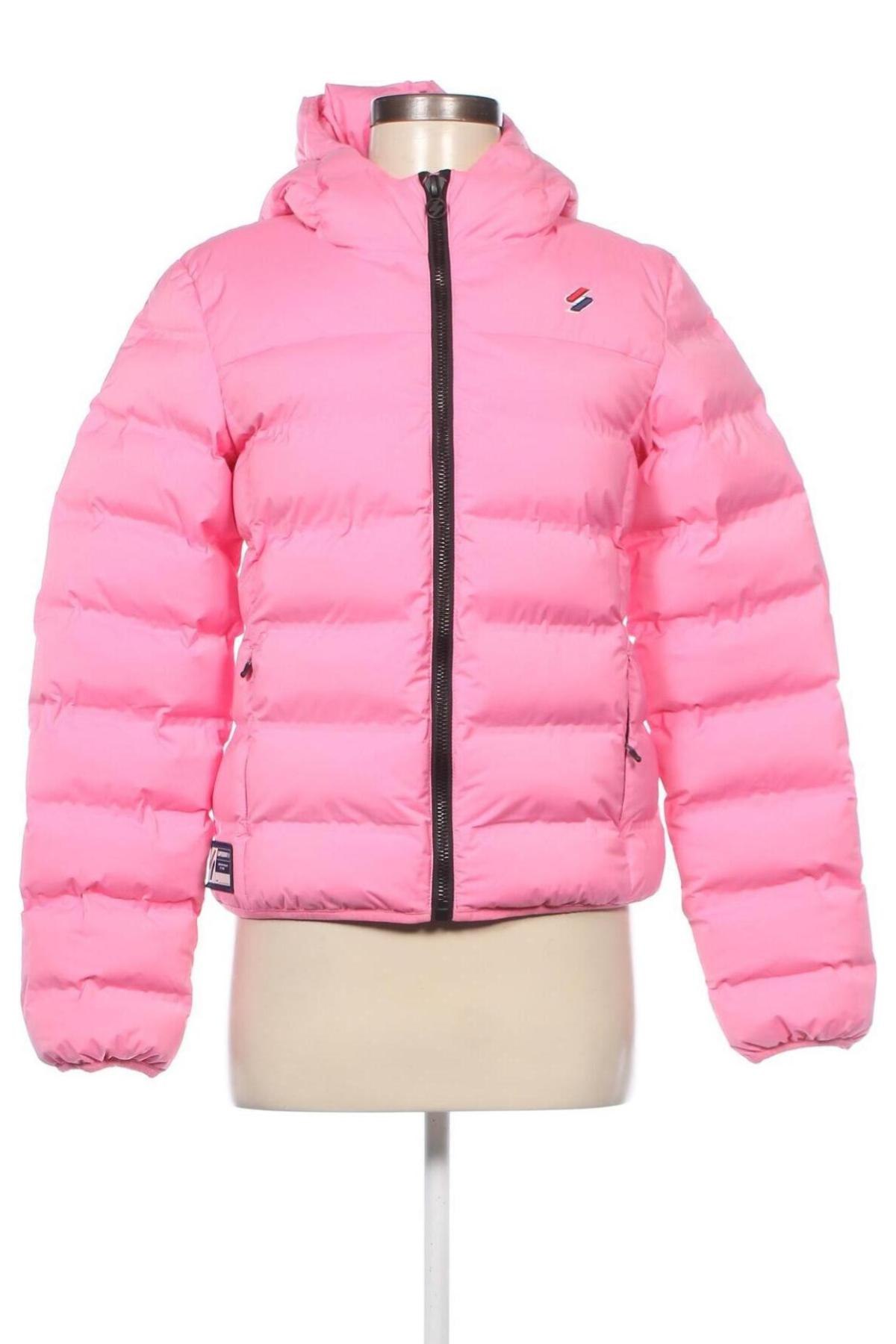 Γυναικείο μπουφάν Superdry, Μέγεθος M, Χρώμα Ρόζ , Τιμή 109,28 €