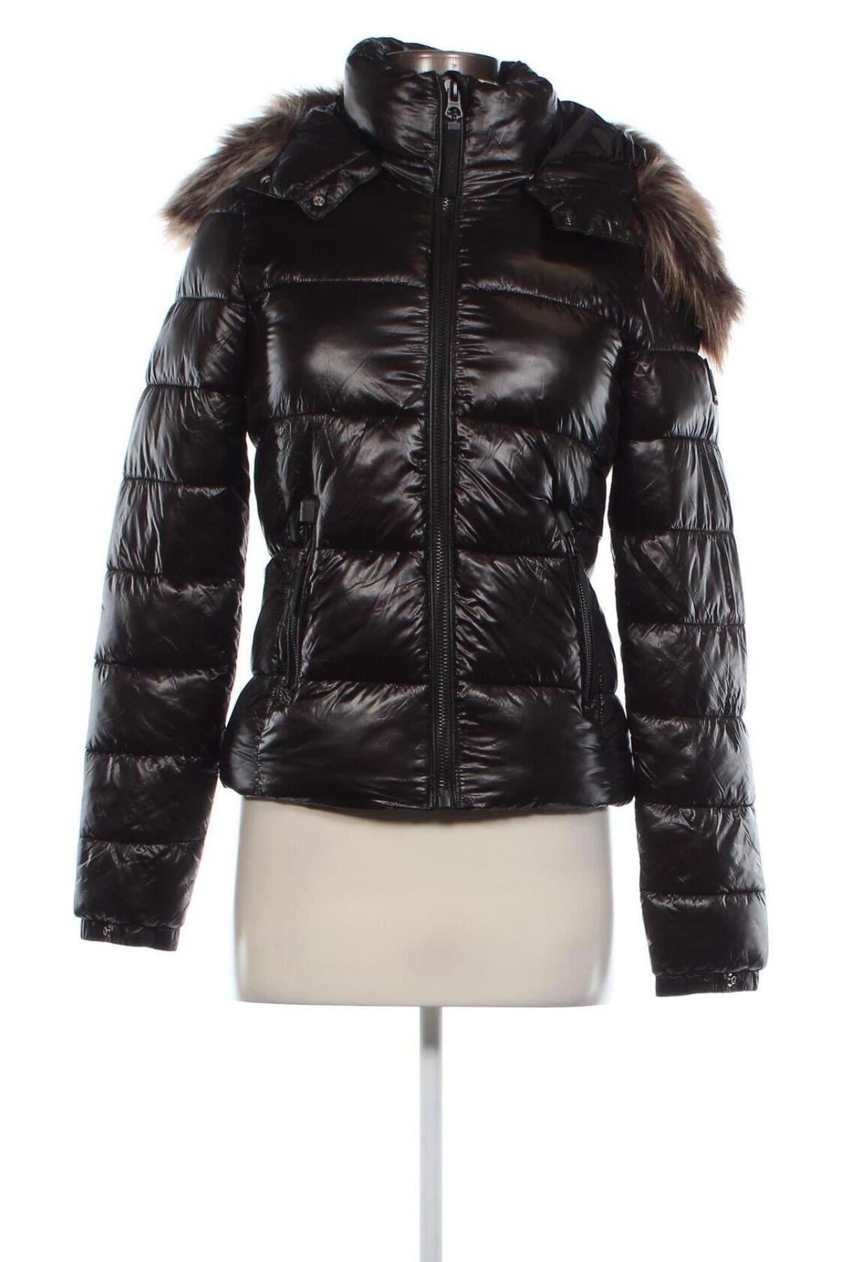 Γυναικείο μπουφάν Superdry, Μέγεθος S, Χρώμα Μαύρο, Τιμή 45,90 €