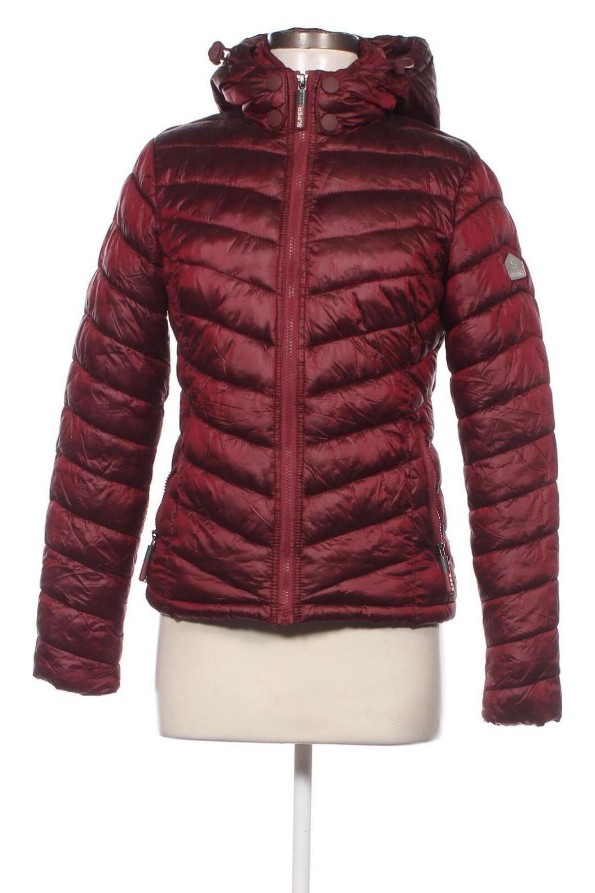 Γυναικείο μπουφάν Superdry, Μέγεθος M, Χρώμα Κόκκινο, Τιμή 48,25 €