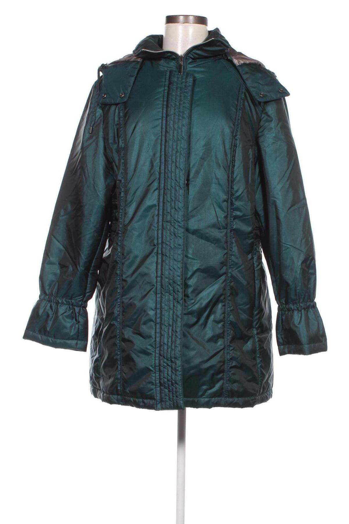 Γυναικείο μπουφάν Thea Plus, Μέγεθος XL, Χρώμα Πράσινο, Τιμή 23,32 €