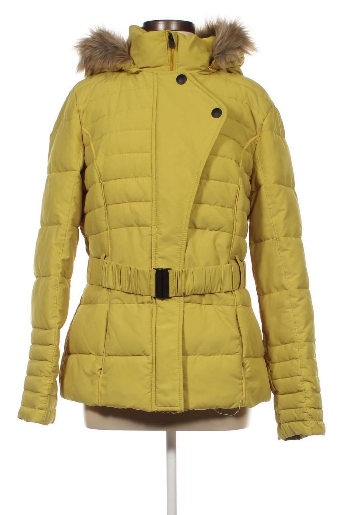 Γυναικείο μπουφάν Tom Tailor, Μέγεθος XL, Χρώμα Κίτρινο, Τιμή 27,83 €