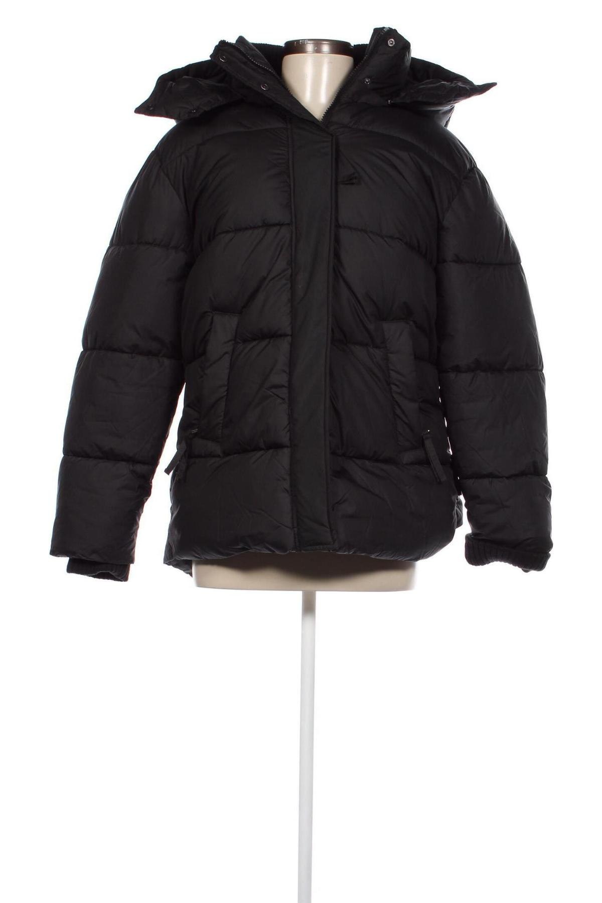 Γυναικείο μπουφάν Tom Tailor, Μέγεθος L, Χρώμα Μαύρο, Τιμή 24,17 €