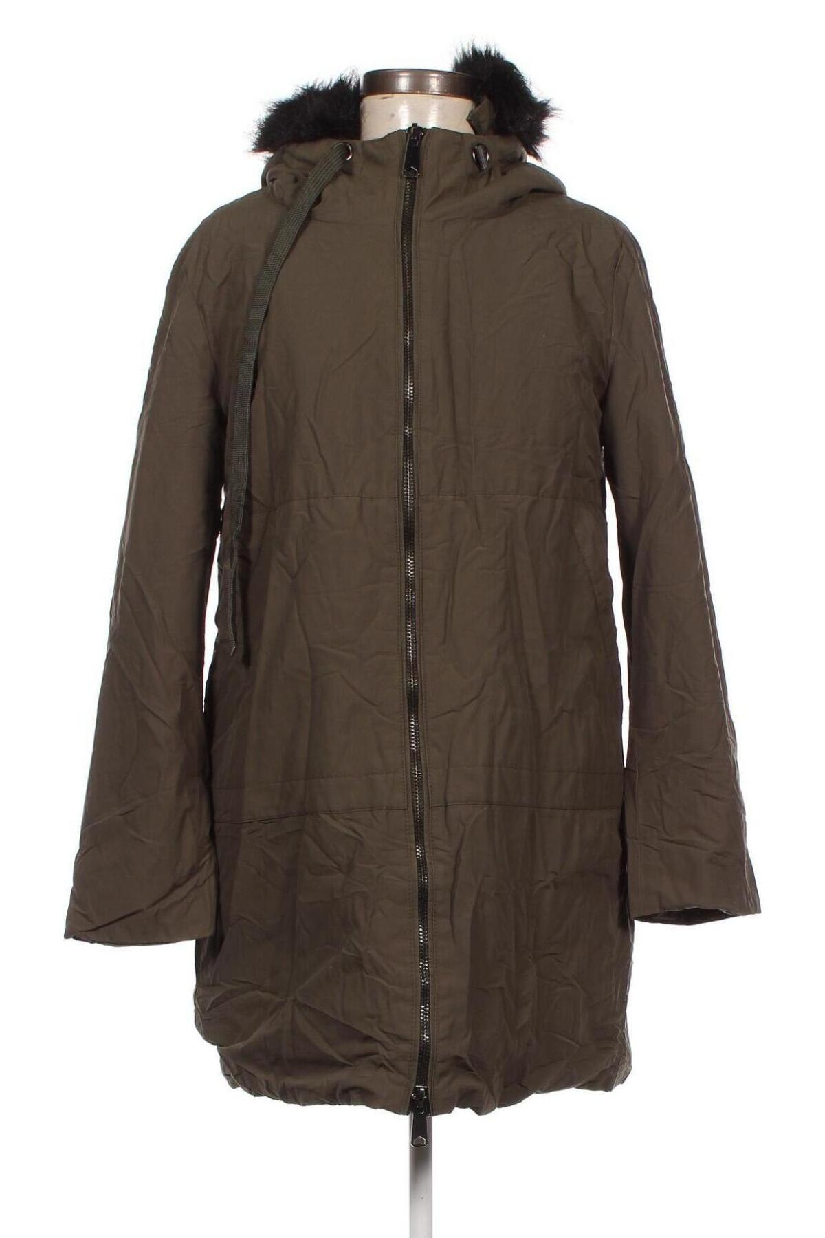 Damenjacke Zara, Größe L, Farbe Grün, Preis 15,69 €